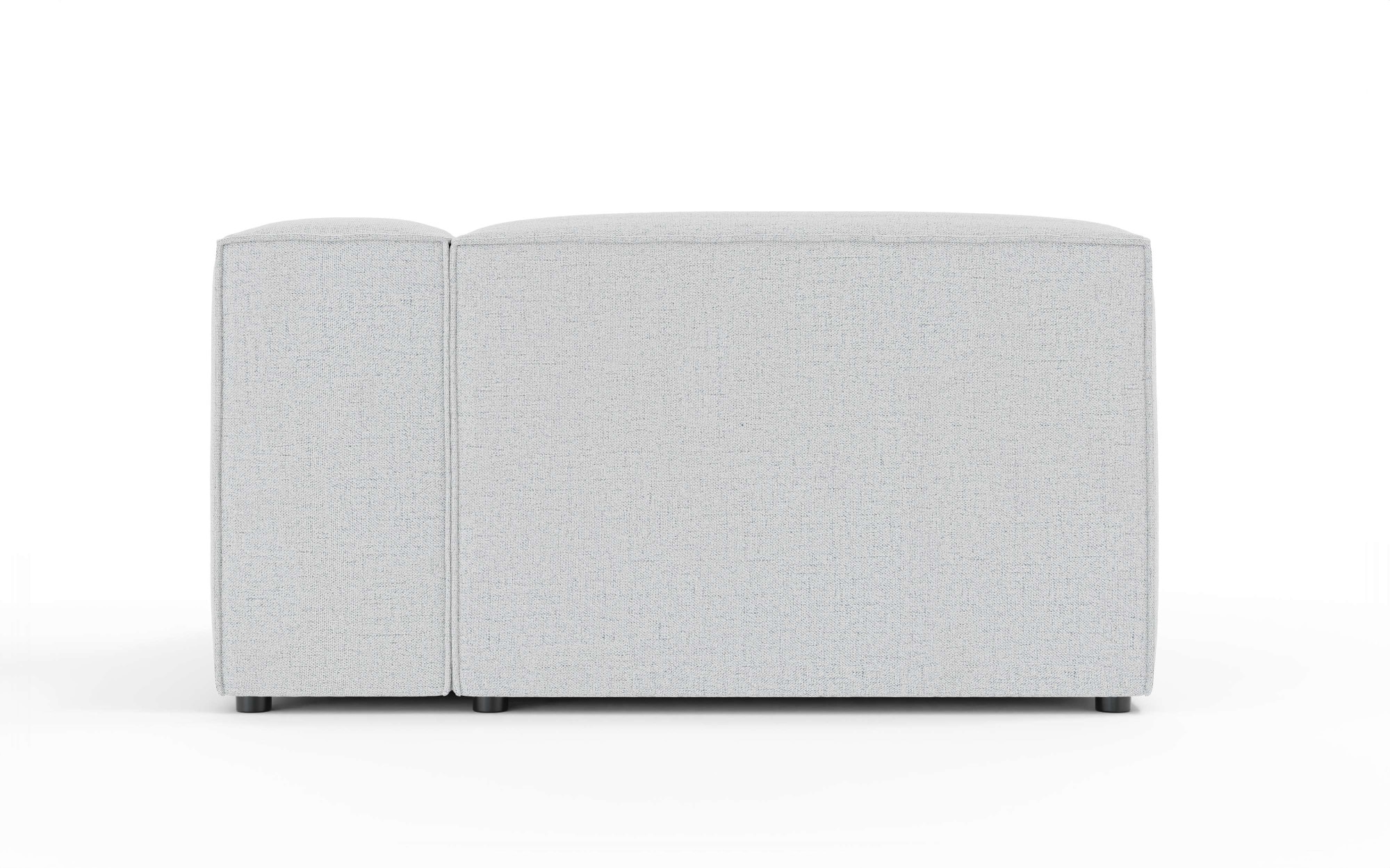 INOSIGN Ottomane »HAILY links/rechts bestellbar, Loungemöbel, Maße B/T/H: 130/130/72 cm«, als Modul oder separat verwendbar, für individuelle Zusammenstellung