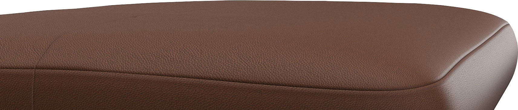 FLEXLUX Pouf »Glow Sitzhocker, Polsterhocker« Hocker mit Stauraum, Fuß Alu