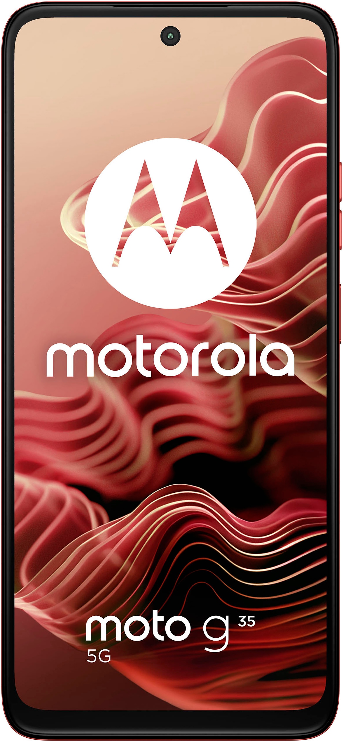 Motorola Smartphone »moto g35 5G«, Guava Red, 128 GB Speicherplatz