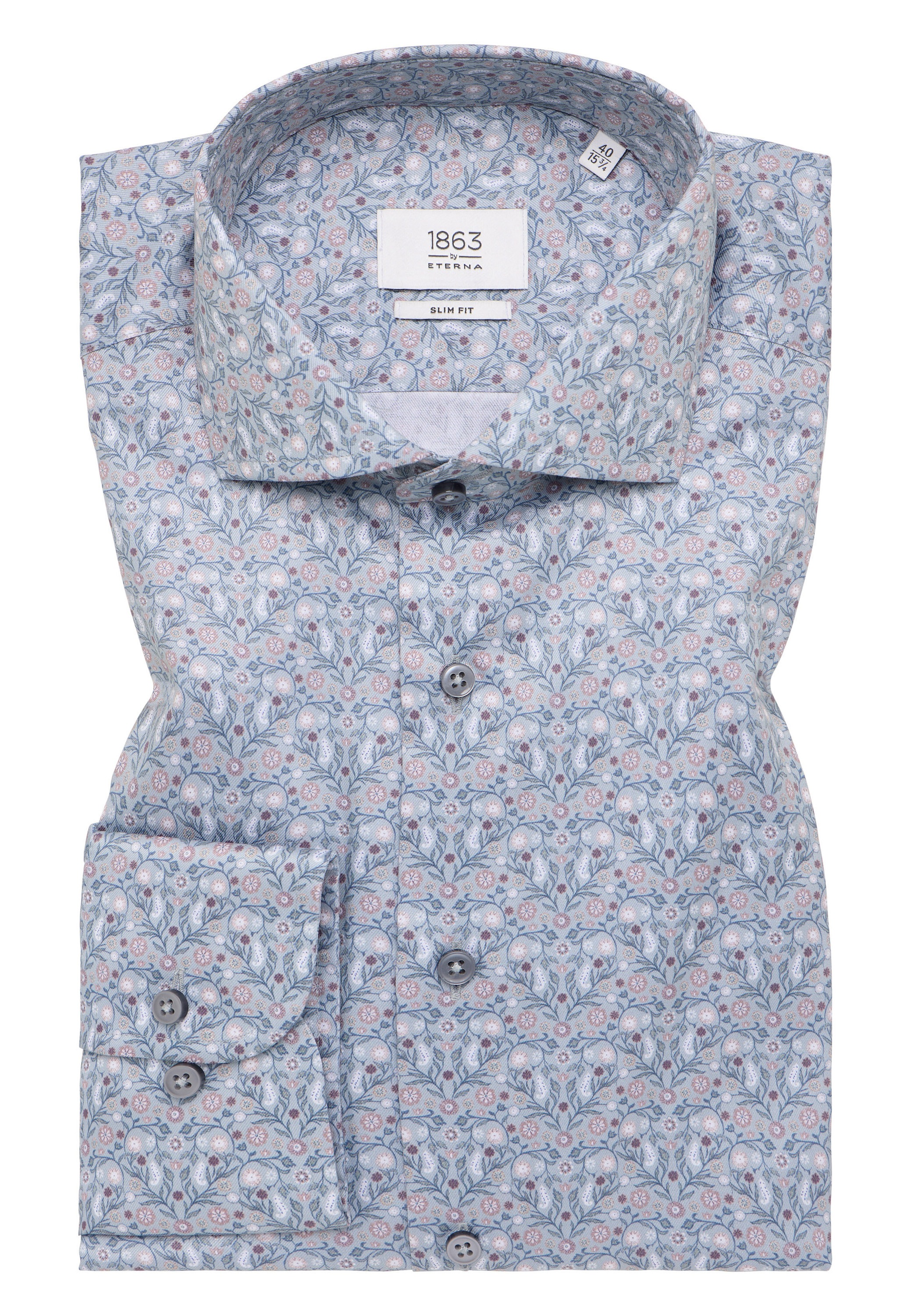 Eterna Langarmhemd »SLIM FIT«