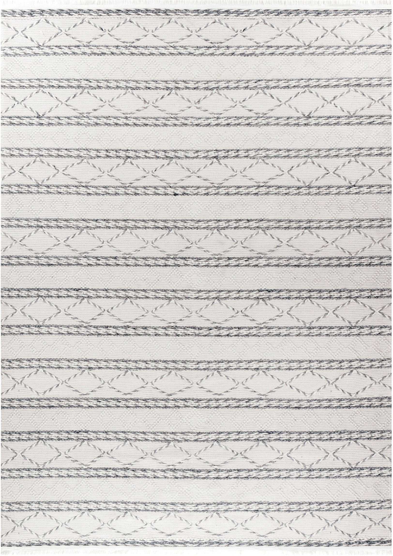 Sehrazat Teppich »EFE 1050«, rechteckig, 5 mm Höhe, Wohnzimmer, Flachwebteppich, Scandi Style