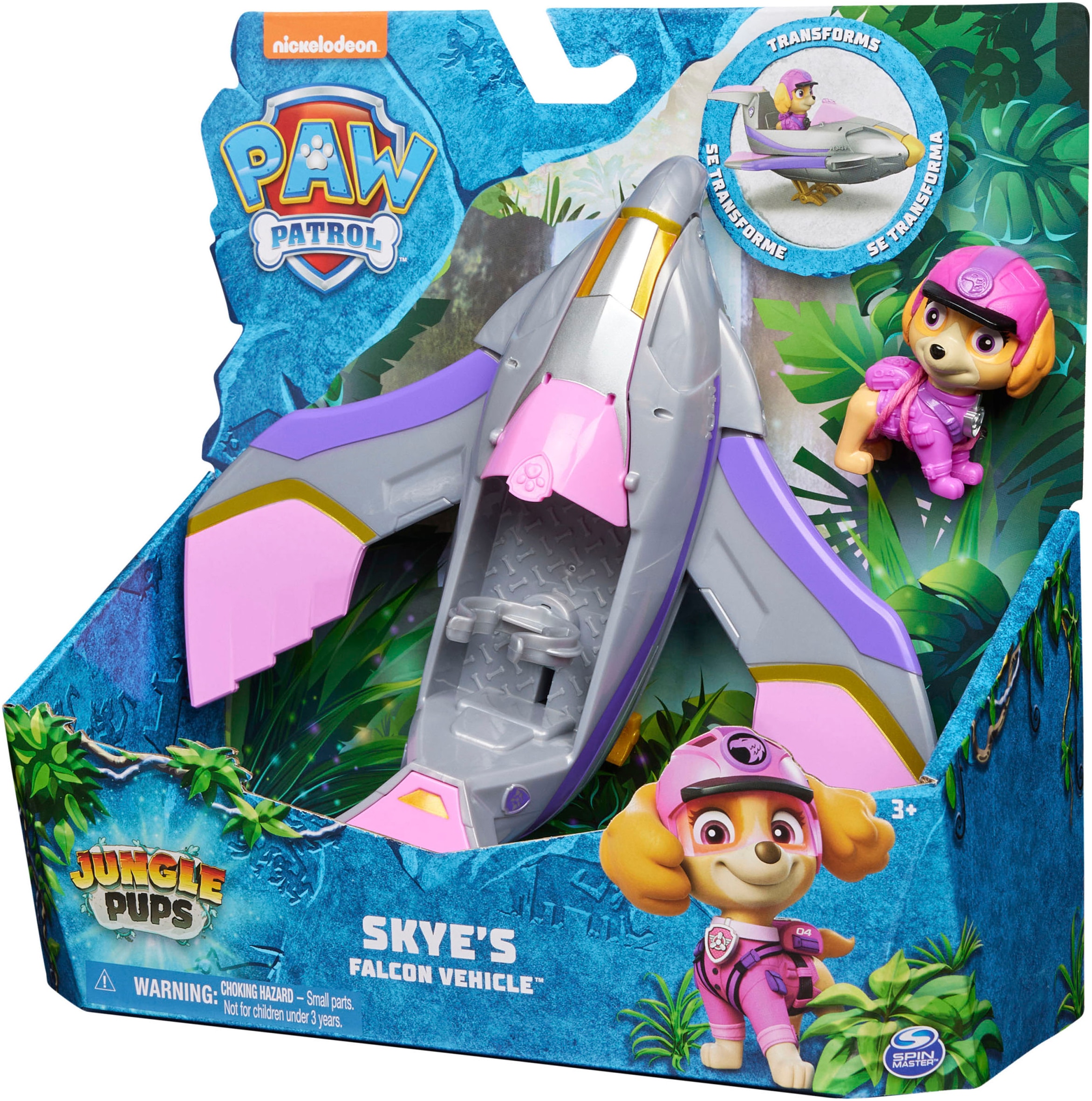 Spin Master Spielzeug-Auto »Paw Patrol - Jungle Pups - Themed Vehicles Solid Skye«