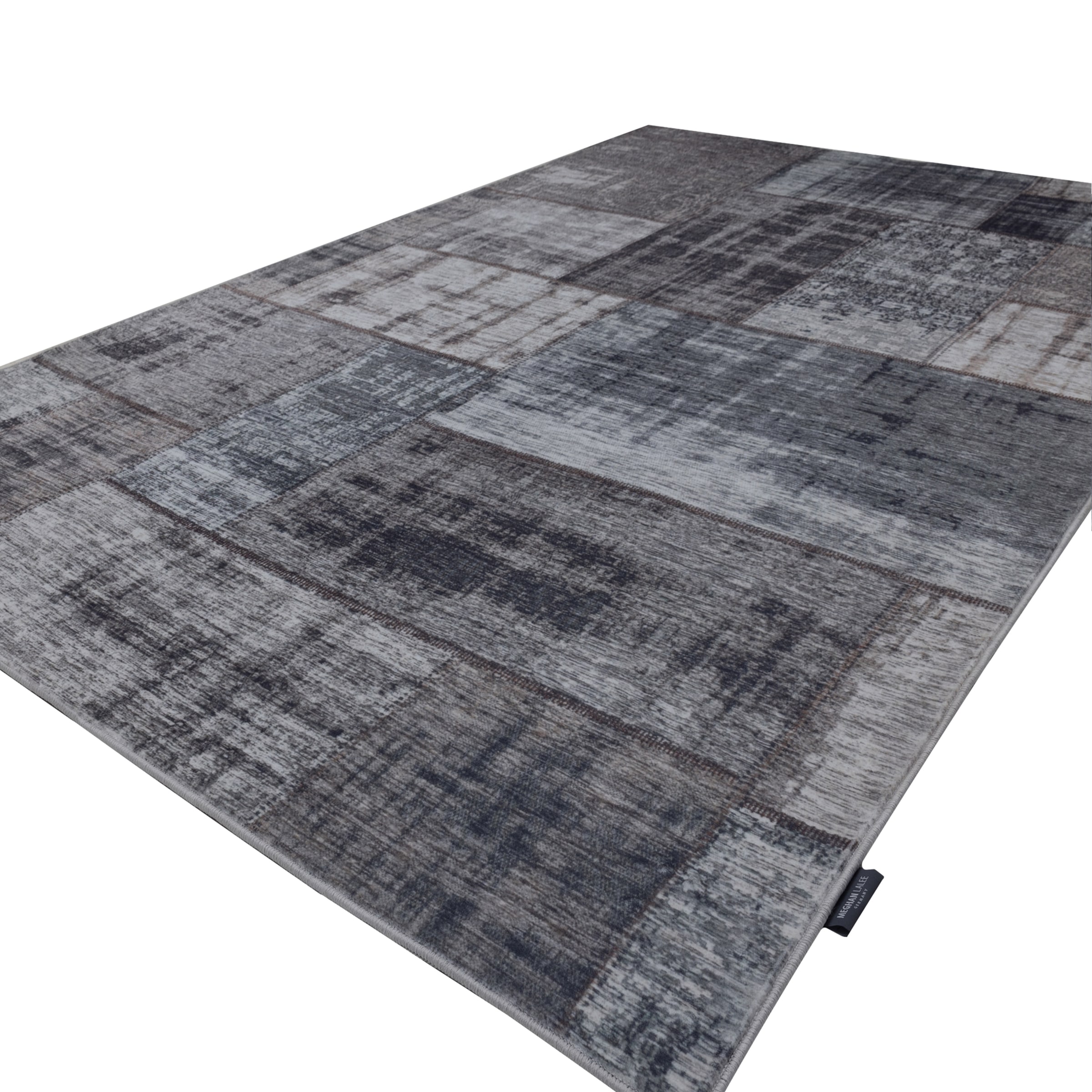 Kayoom Teppich »Visionary 131« rechteckig 8 mm Höhe Kurzflor, Vintage, Patchwork Muster, Modernes Muster