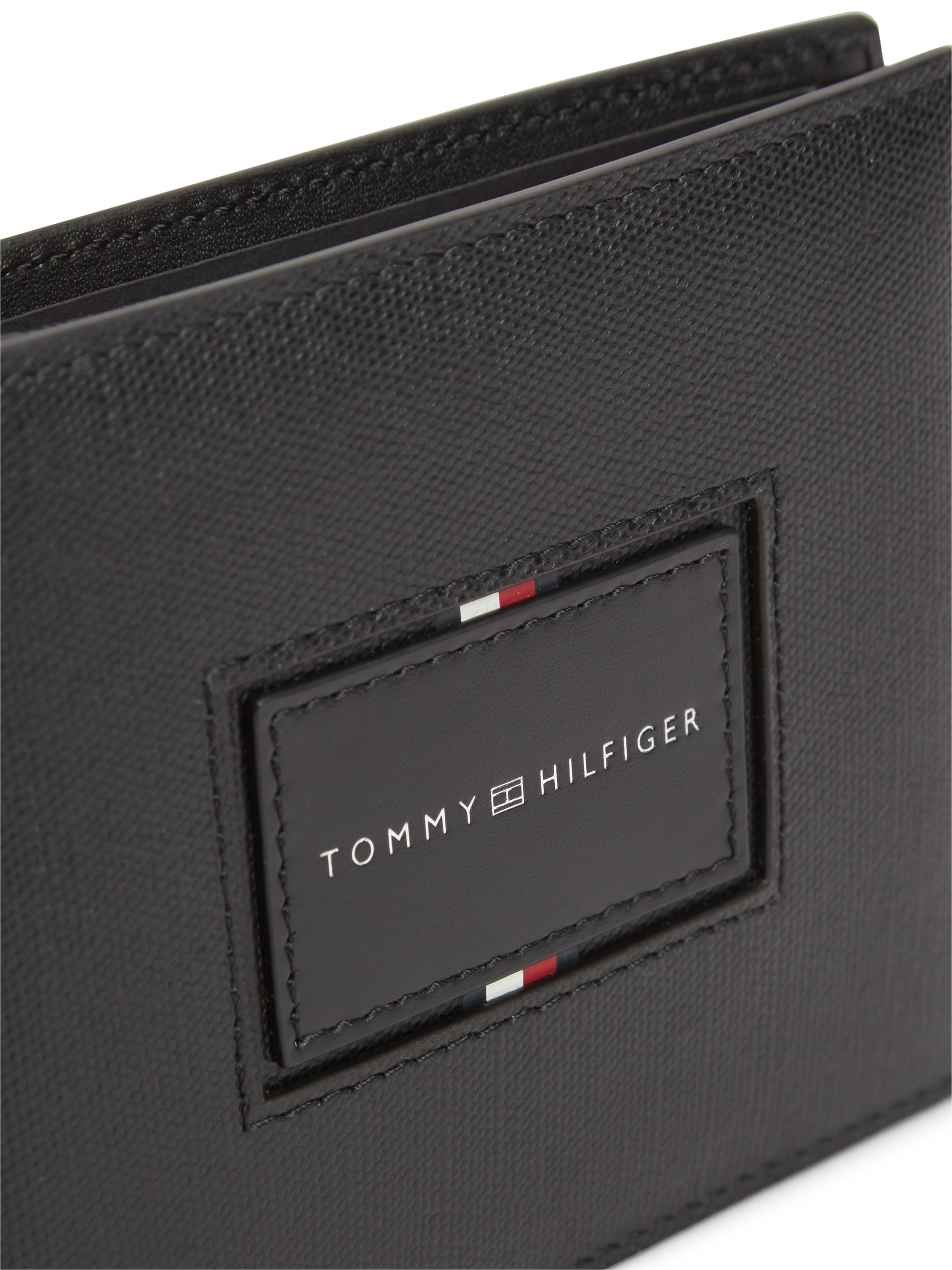 Tommy Hilfiger Geldbörse »TH FOUNDATION CC AND COIN« Herren Geldbeutel, Portemonnaie zum  Klappen