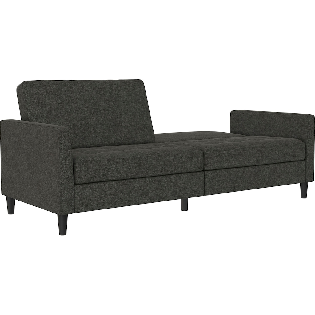 Dorel Home 3-Sitzer »Presley«, Sofa mit Bett-Funktion und verstellbarer Rückenlehne