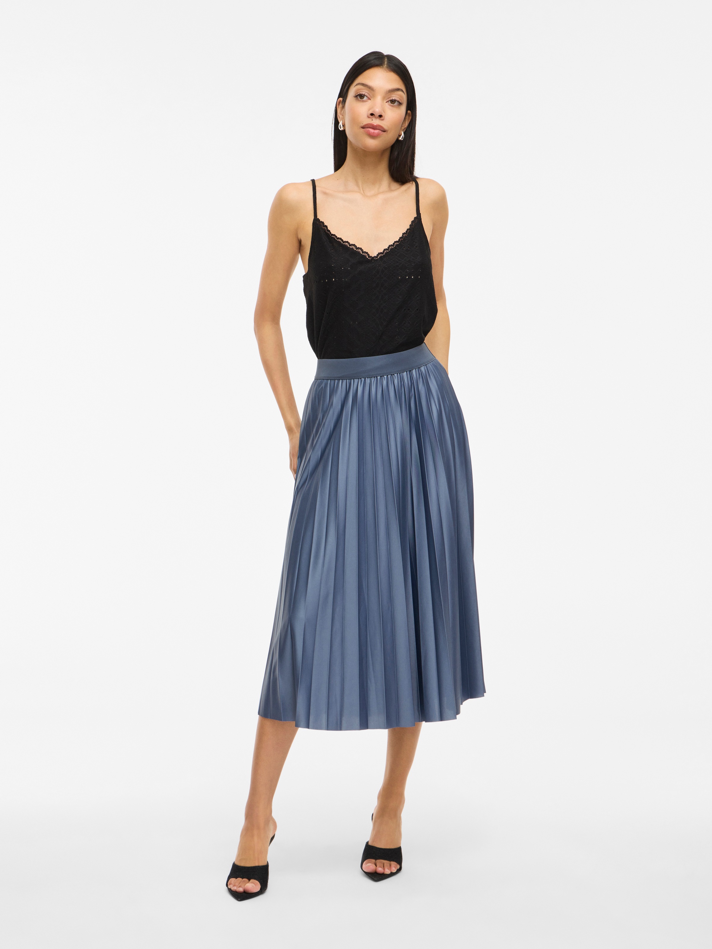 Vila Plisseerock »VINITBAN SKIRT - NOOS«