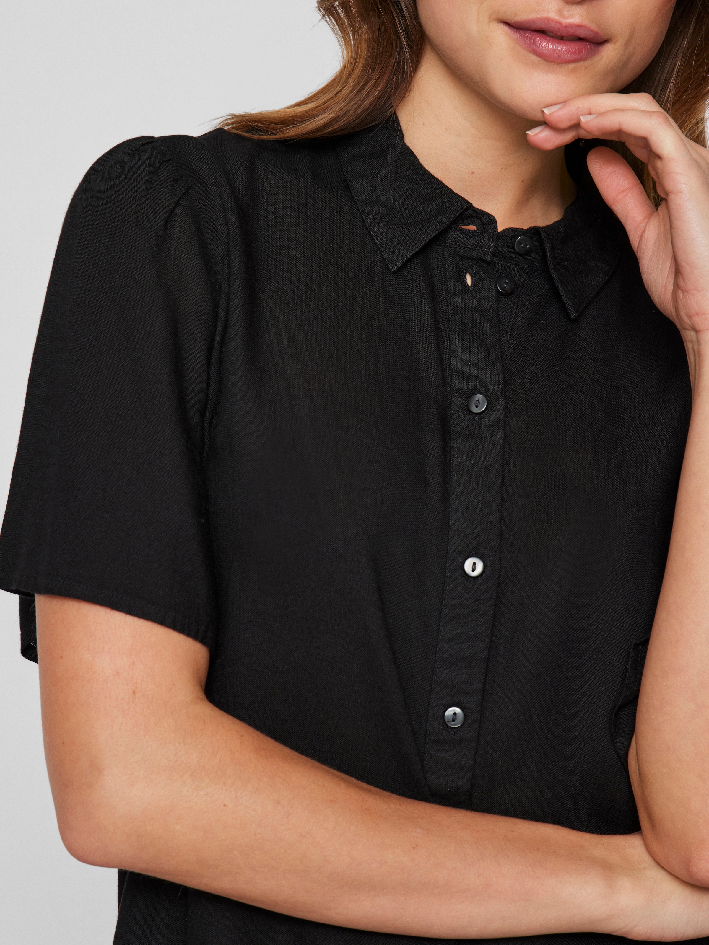 Vila Kurzarmbluse »VIPRICIL S/S NEW SHIRT - NOOS«