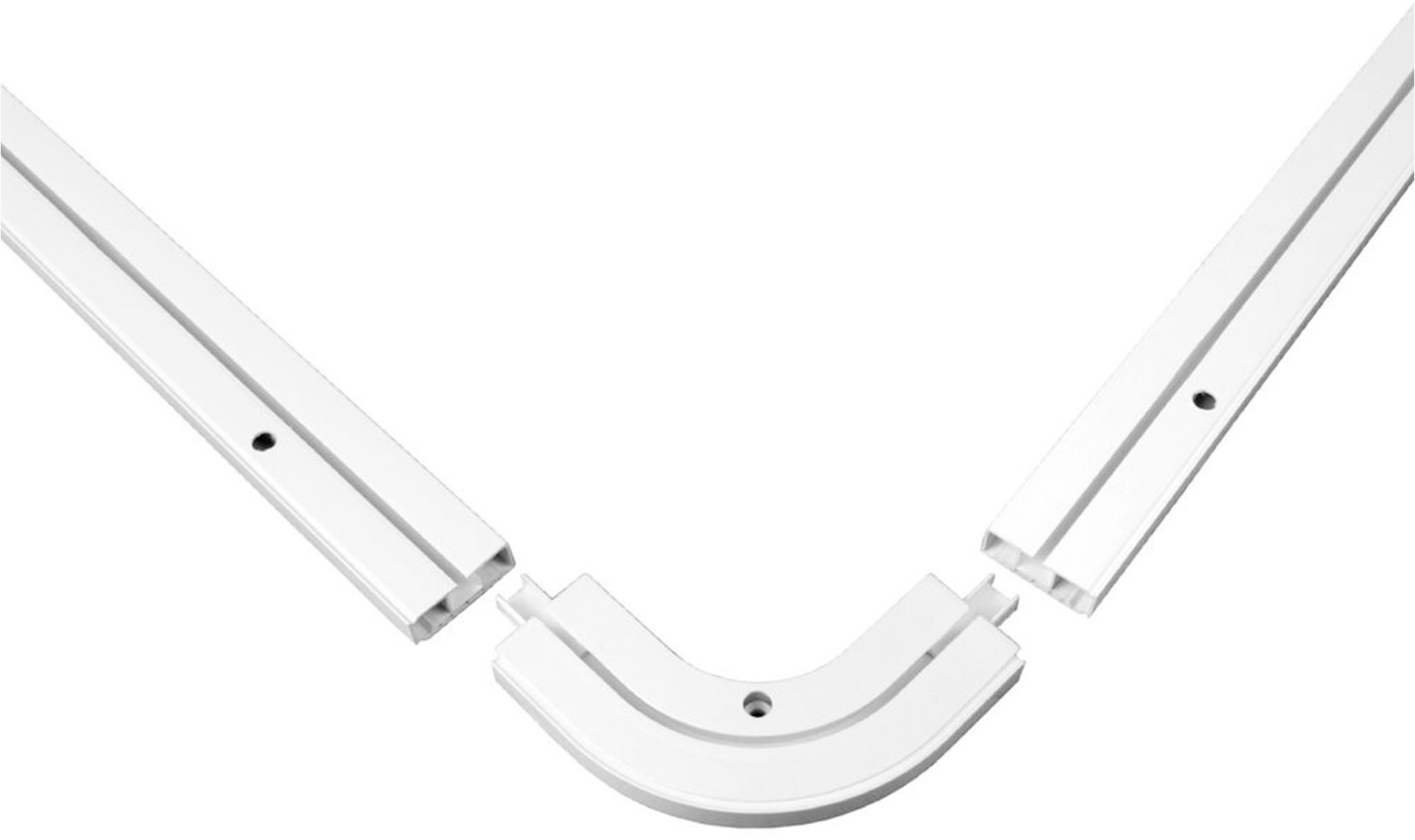 SN DECO GROUP Gardinenschiene »Aussenbogen für Vorhangschiene SH« 1 läufig-läufig