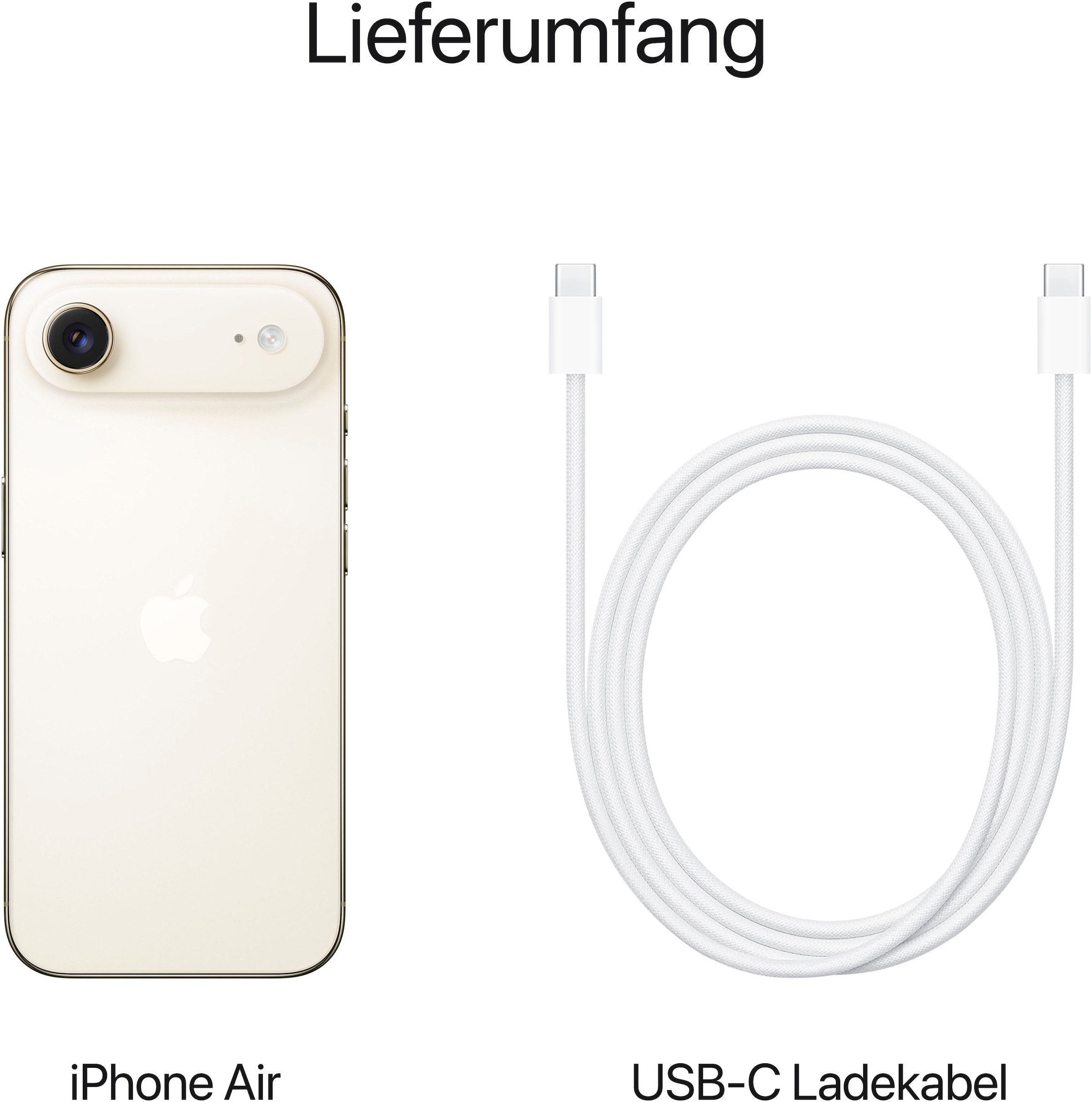 Apple Smartphone »iPhone Air«, light gold
