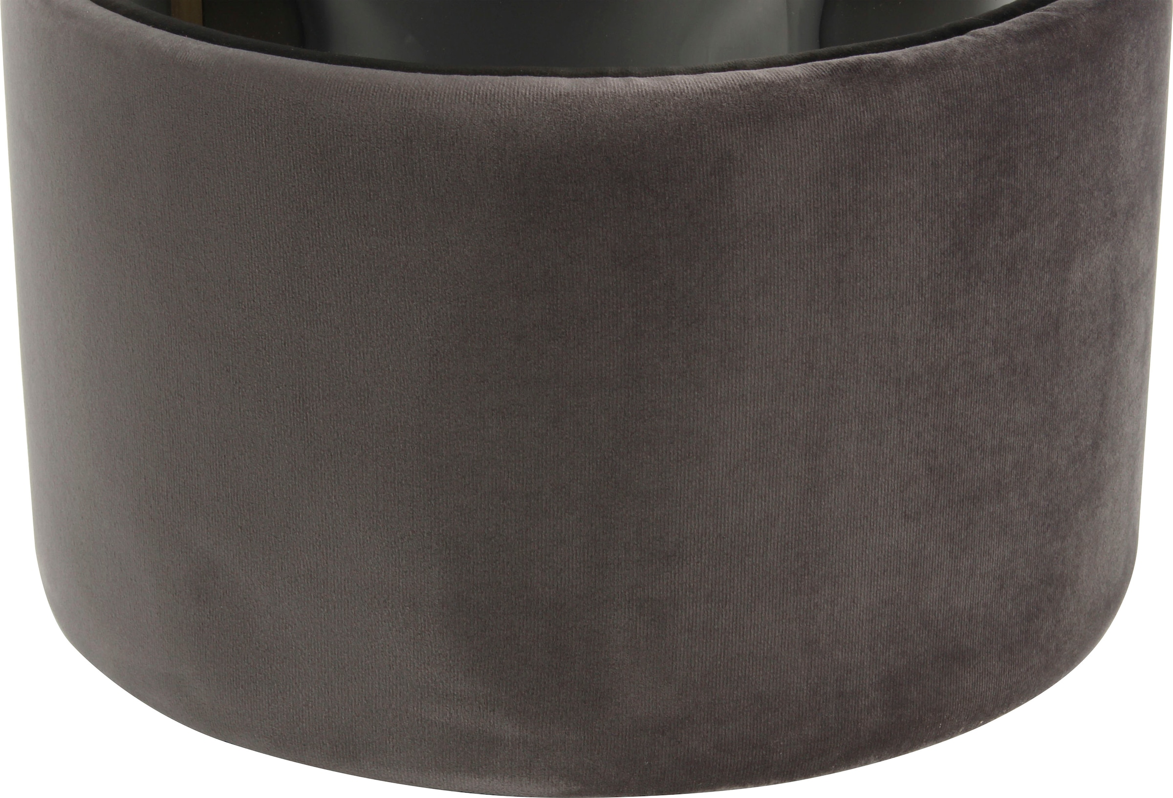 Kayoom Sitzhocker »Hocker Gipsy 825, stilvoller Sitzhocker, runde Form, stilvolles Design« 1 Stk. tlg. samtweich, platzsparend, vielfältig einsetzbar, weiche Polsterung