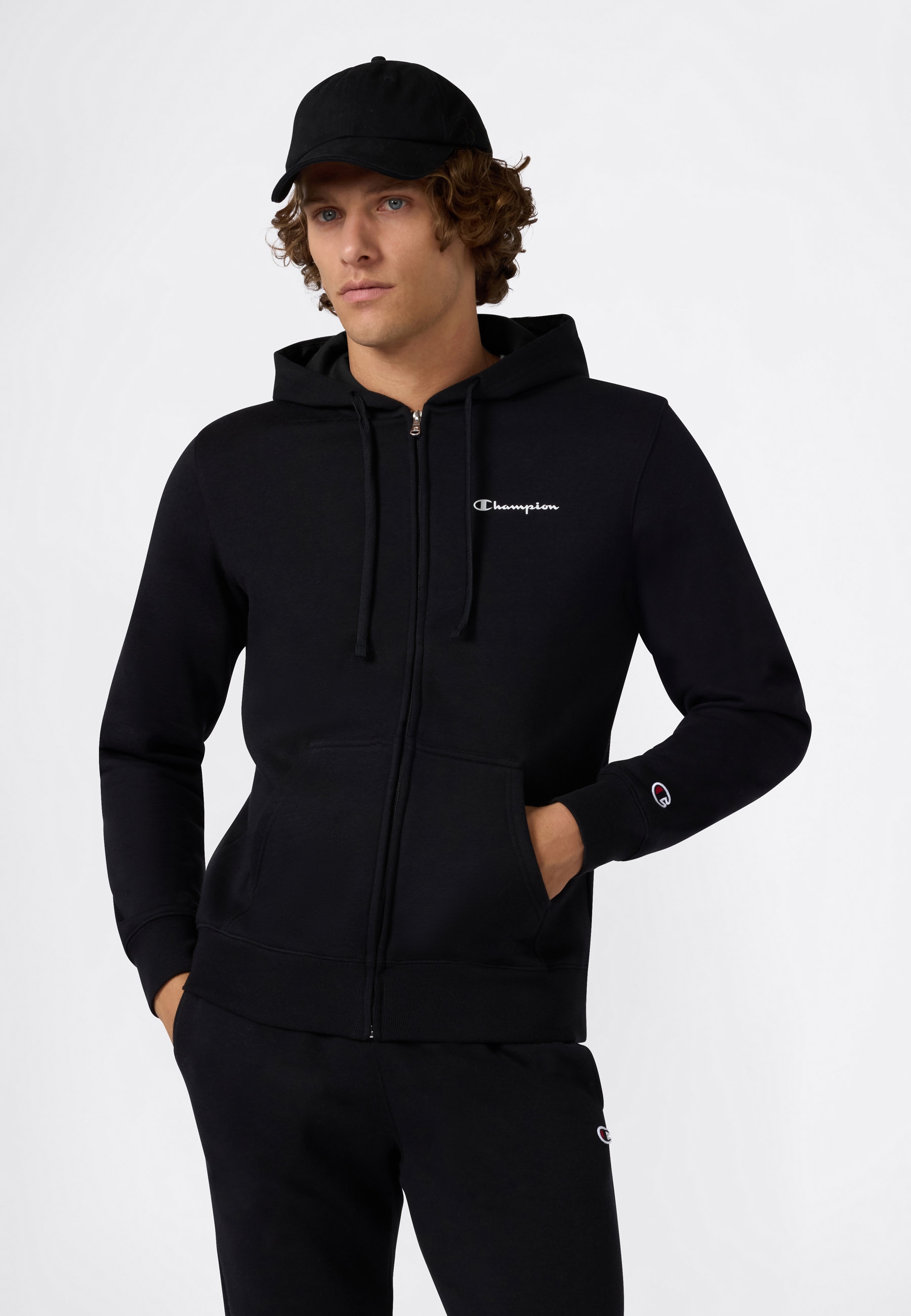 Champion Jogginganzug »SPORTWEAR SWEATSUITS Standard Fit« 2 Stk. für sportliche Aktivitäten und Freizeit, zweiteiliges Set