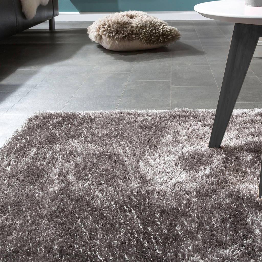 Paco Home Hochflor-Teppich »Touch 100«, rechteckig