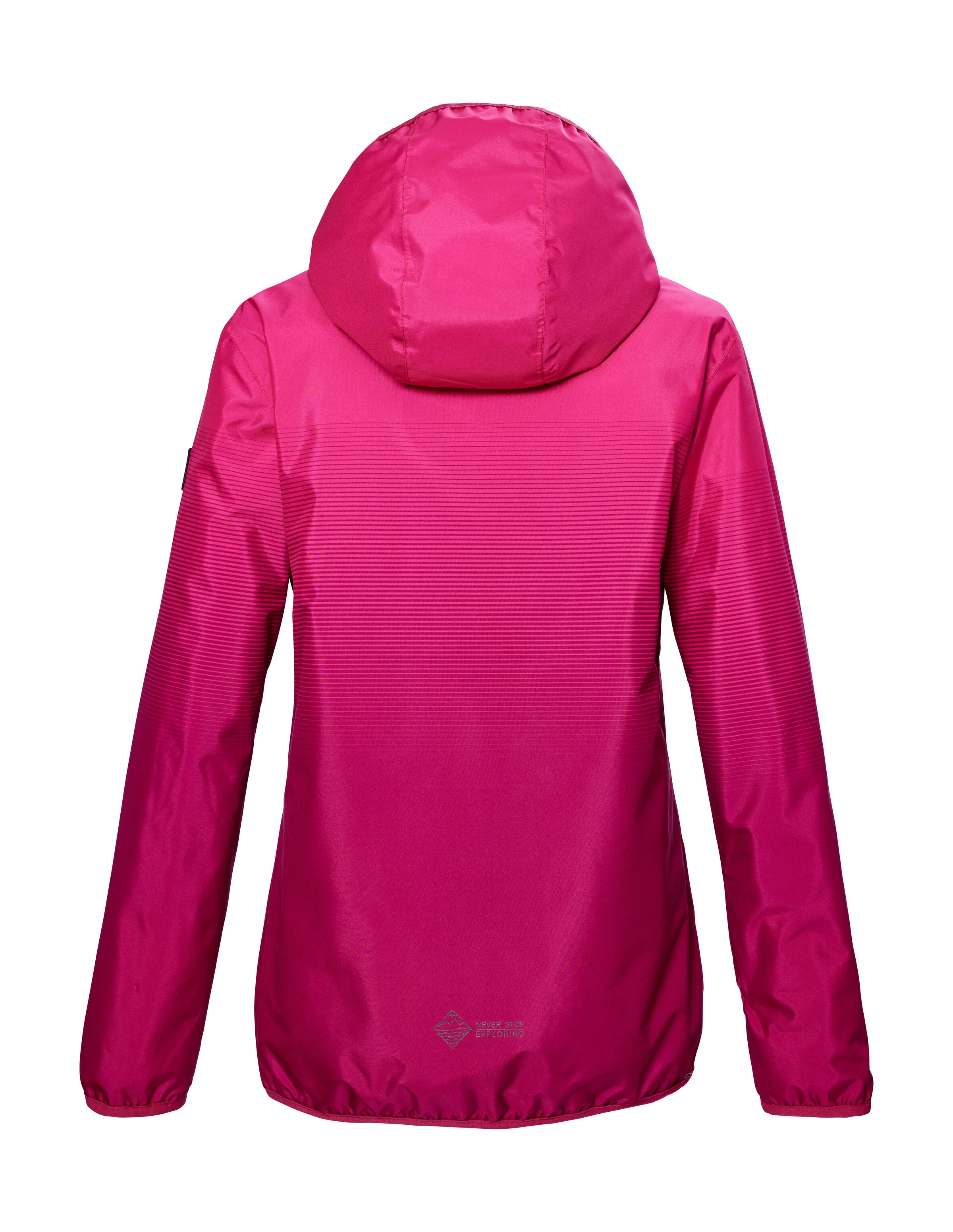 Killtec Funktionsjacke »KOS 151 GRLS JCKT«, Wasser- und winddichte Mädchenjacke mit reflektierenden Elementen