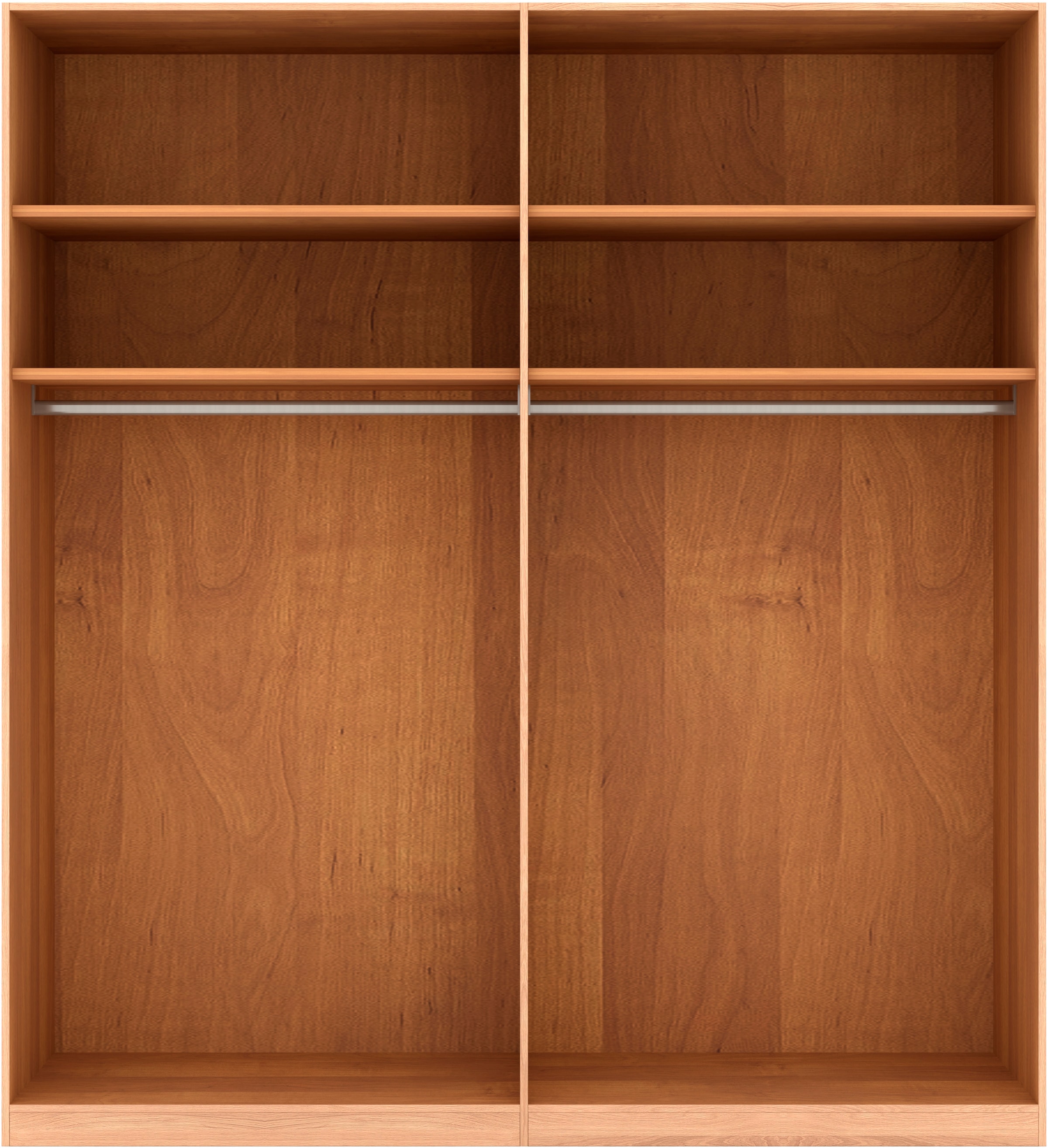 Musterring Drehtürenschrank »Sorrent, Kleiderschrank, teilmassiv Eiche«, (mit Türdämpfern, in 5 Breiten & 2 Höhen, extra Böden, MADE IN GERMANY), Türen in Eiche massiv mit Absetzung in Schiefer, verschiedene Maße