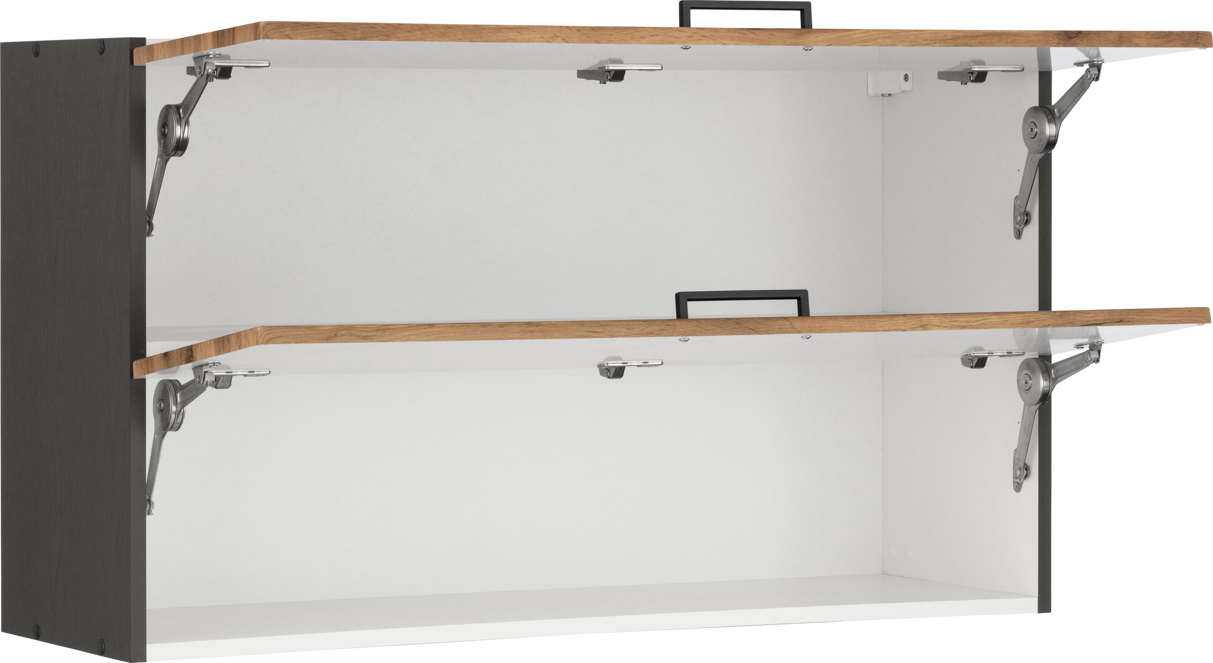 KOCHSTATION Klapphängeschrank »KS-Trier« mit 2 Klappen, Breite 100 cm