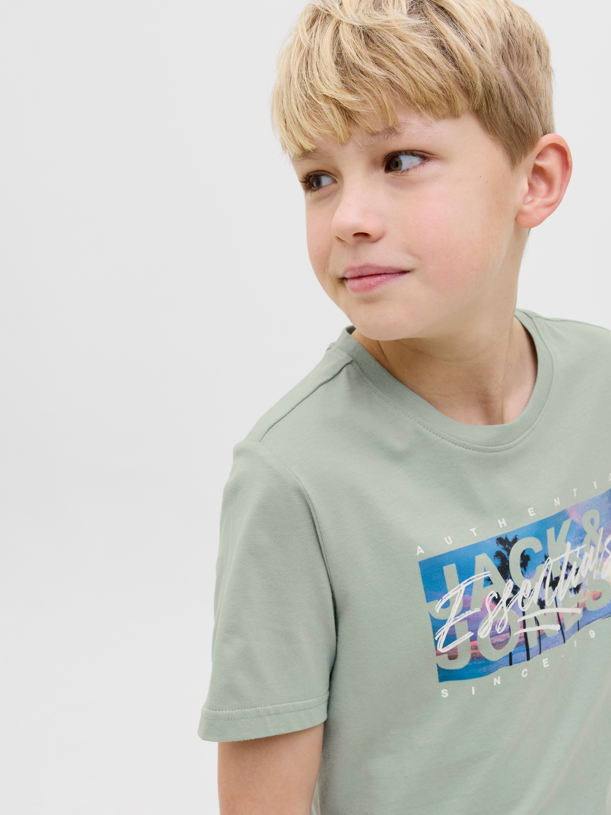 Jack & Jones Junior T-Shirt »JJCOLTON PHOTOPRINT TEE SS CREW NE JNR«