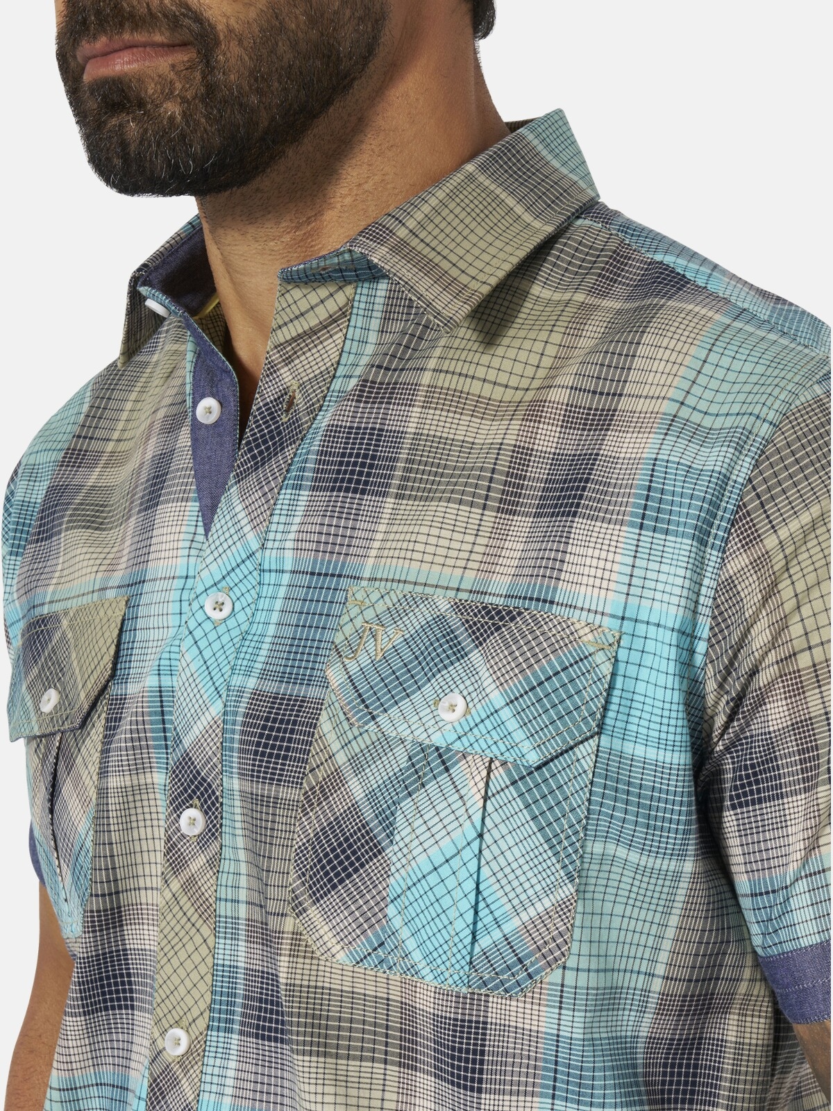 Jan Vanderstorm Kurzarmhemd »Kurzarmhemd KLENGT«