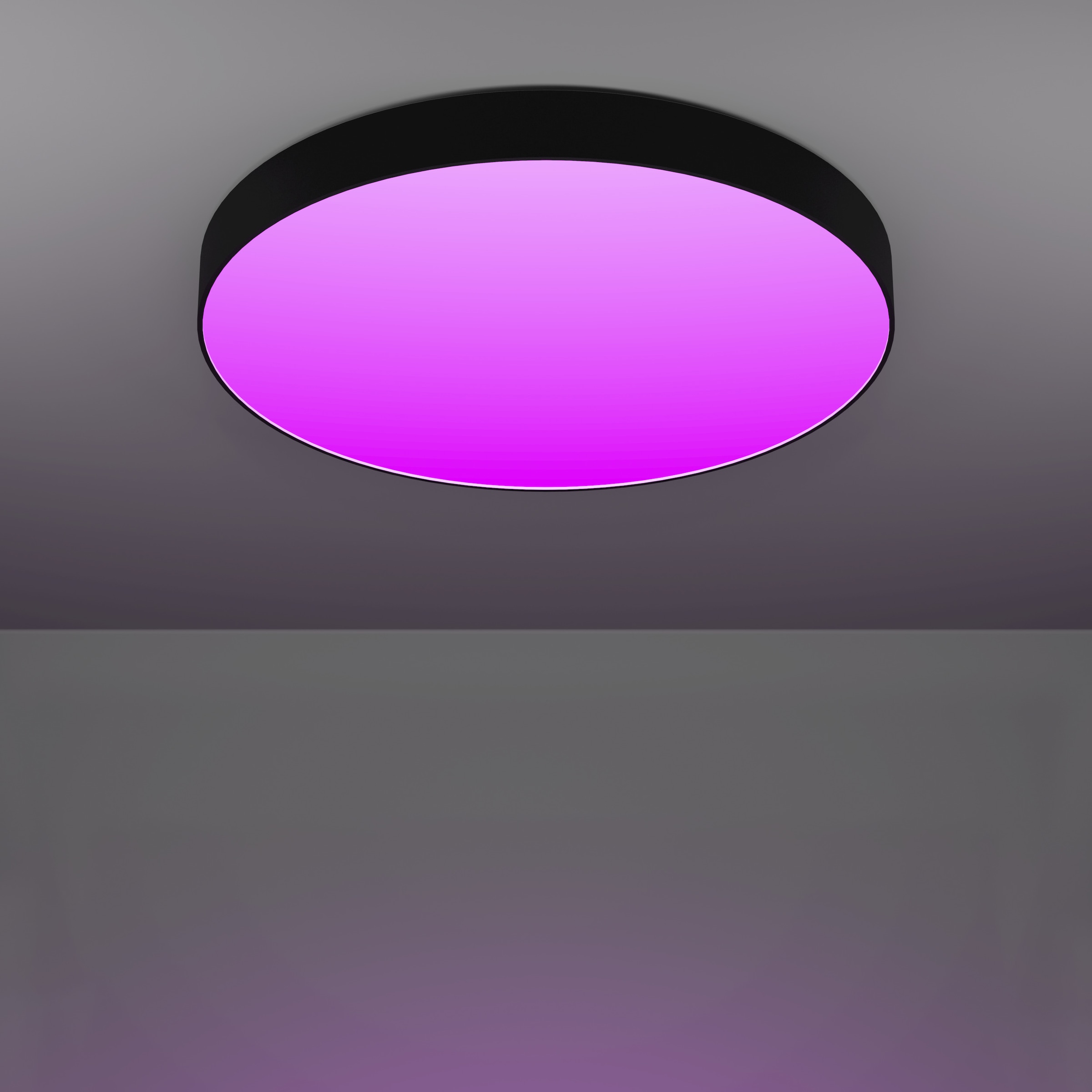 EGLO LED Deckenleuchte »GALLIZZI-Z Deckenlampe - Kunststoff - LED - 36,5W - IP20« LED-Modul 1 Stk. Kaltweiß | Neutralweiß | RGB | Warmweiß Wohzimmerlampe, Esszimmerlampe, Flur, Schlafzimmer, H7 x Ø69 cm