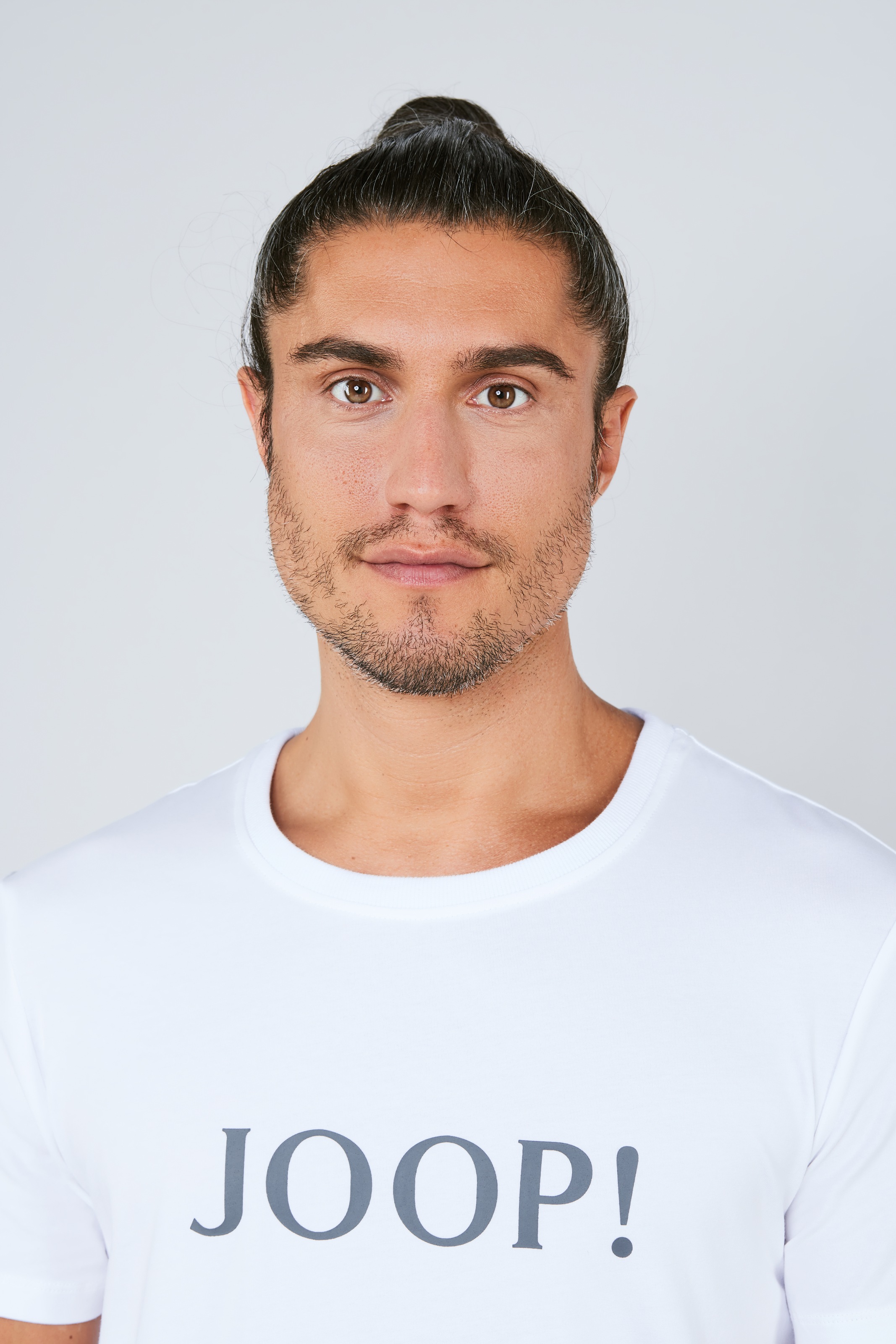 JOOP! T-Shirt »Comfort« Rundhalsausschnitt, Logoschriftzug, kurzärmelig