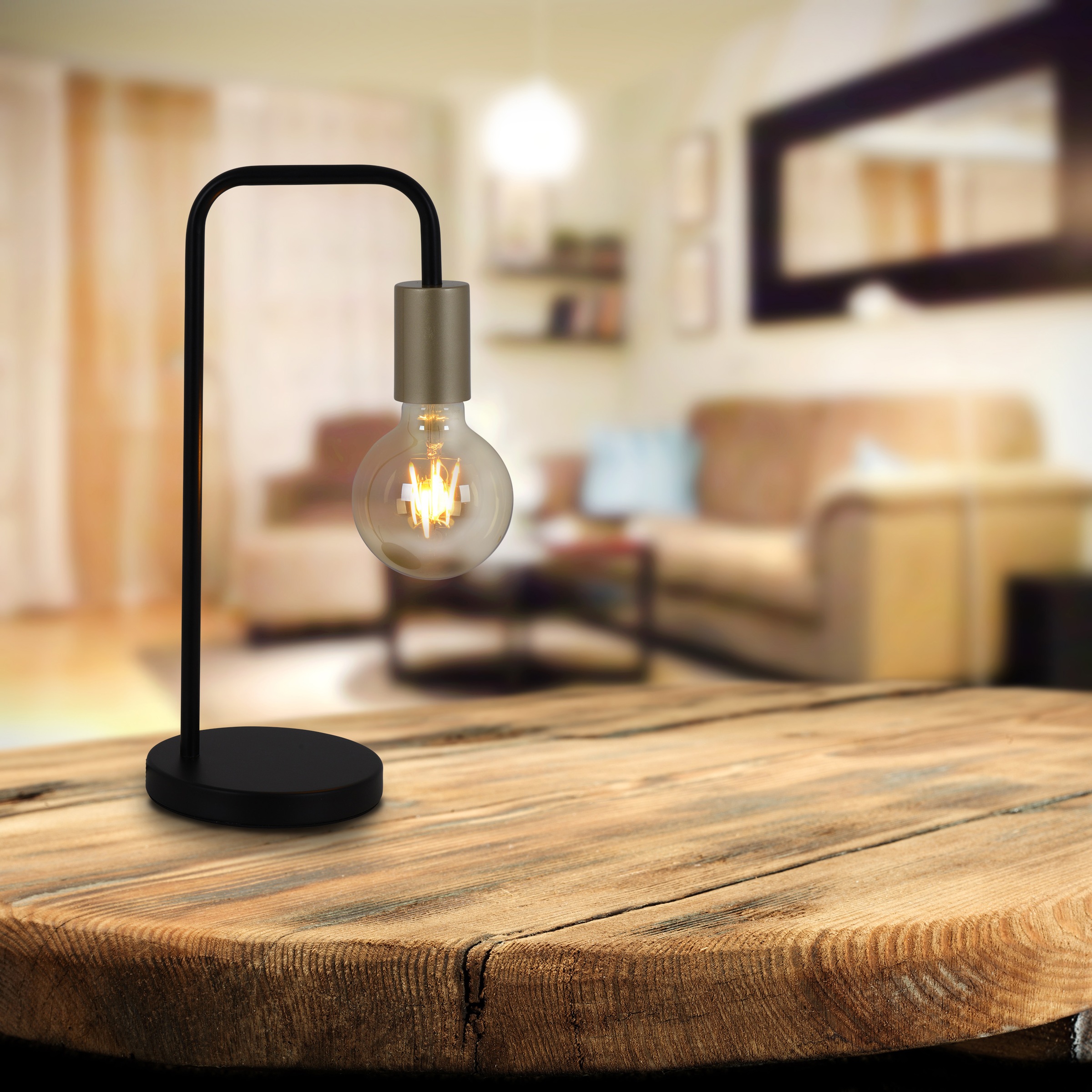 näve Tischleuchte »Modo« E27 1 Stk. Warmweiß