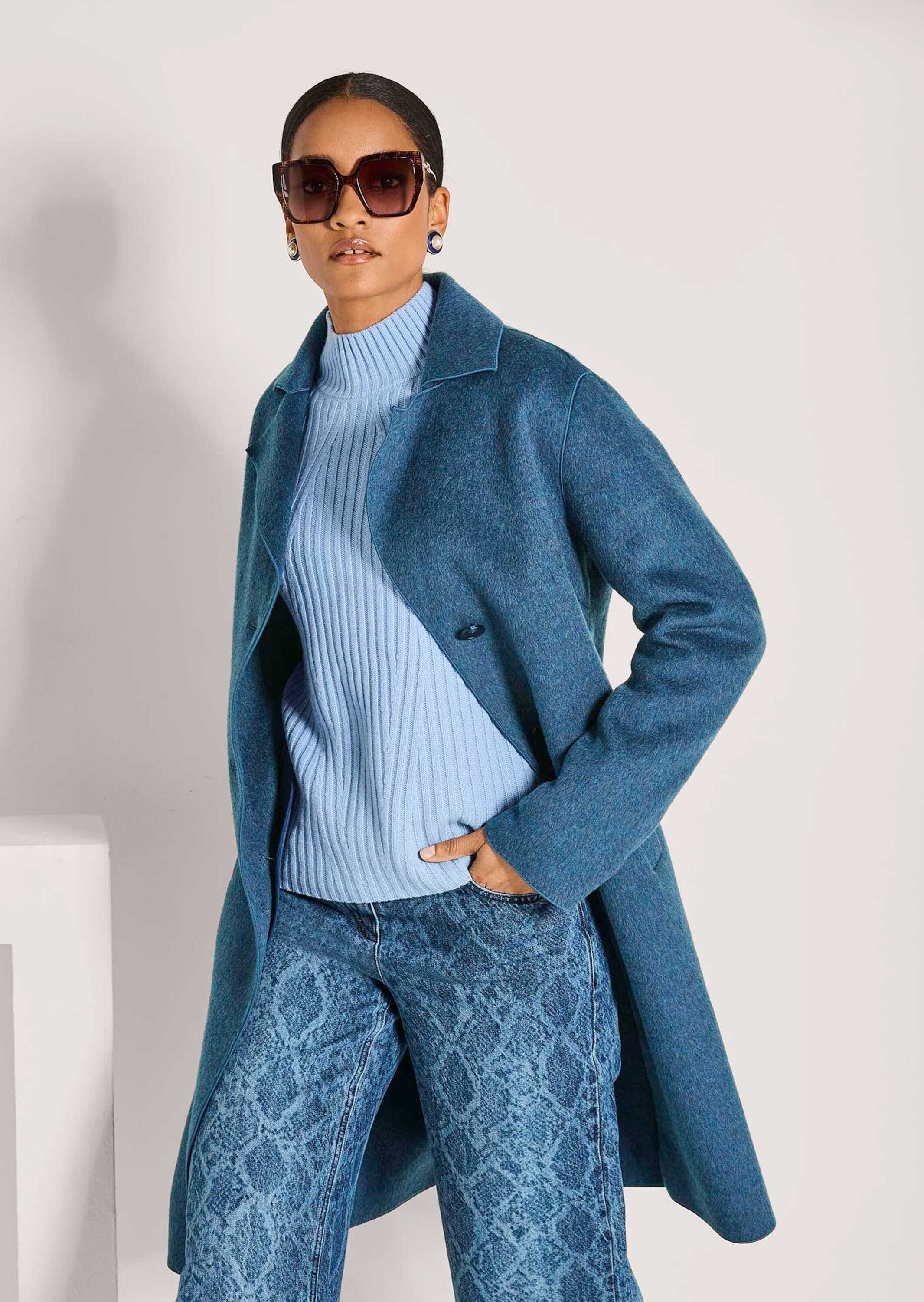 MADELEINE Langmantel »Doubleface-Mantel Doubleface-Mantel mit Bindegürtel«