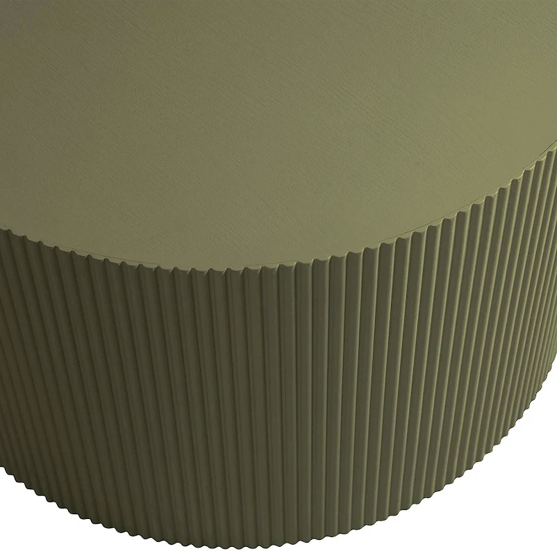 WOOOD Beistelltisch »Prague« runde Form, aus gepresstem Plattenmaterial, Höhe 40 x ø 60 cm