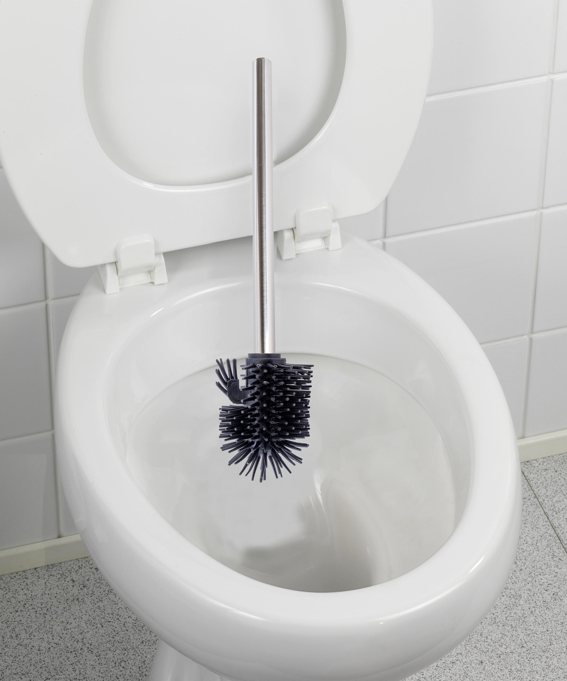 WENKO WC-Garnitur »Raumsparwunder«, aus Edelstahl, mit Ersatzrollen- und  Feuchttücher-Halter im OTTO Online Shop