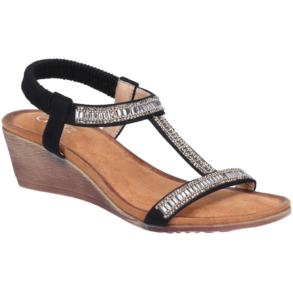 Divaz Sandale »Pearl Damen Elastik Sandal«