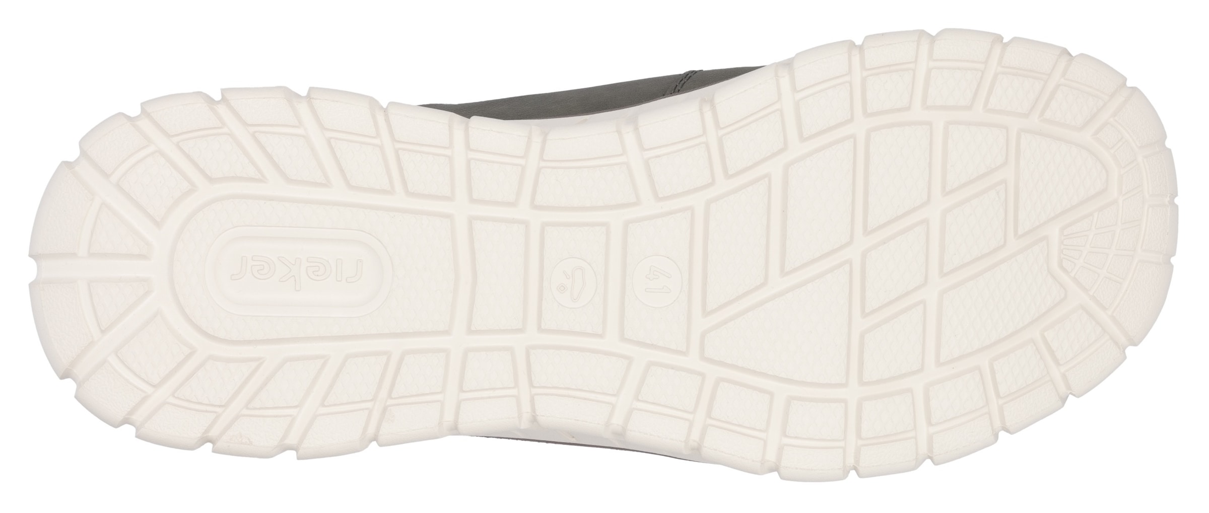 RIEKER Sport Sneaker, Schnürschuh, Freizeitschuh, Halbschuh mit Reißverschluss