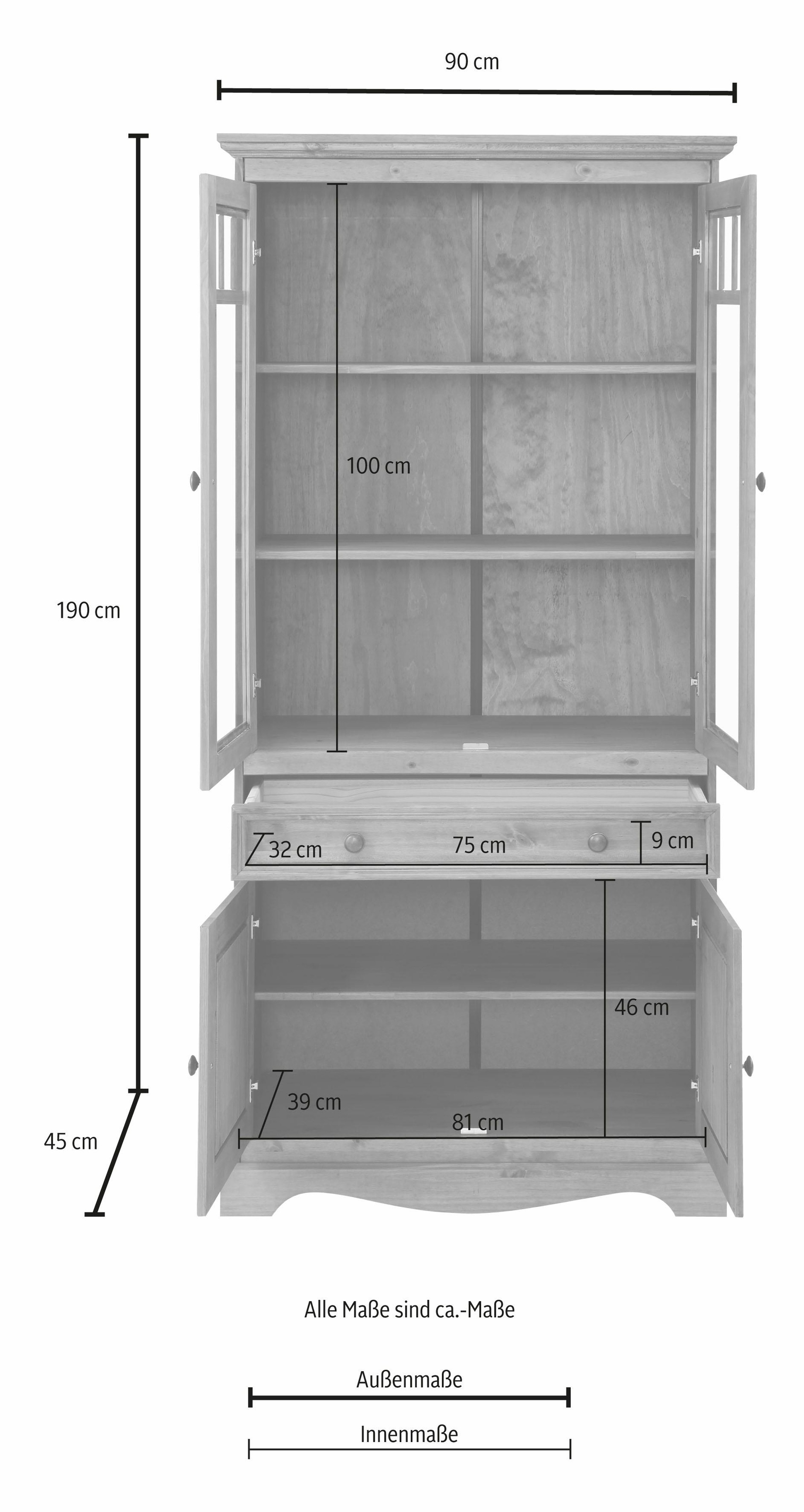 Höhe 190 OTTO affaire »Melissa«, cm Vitrine Home bei