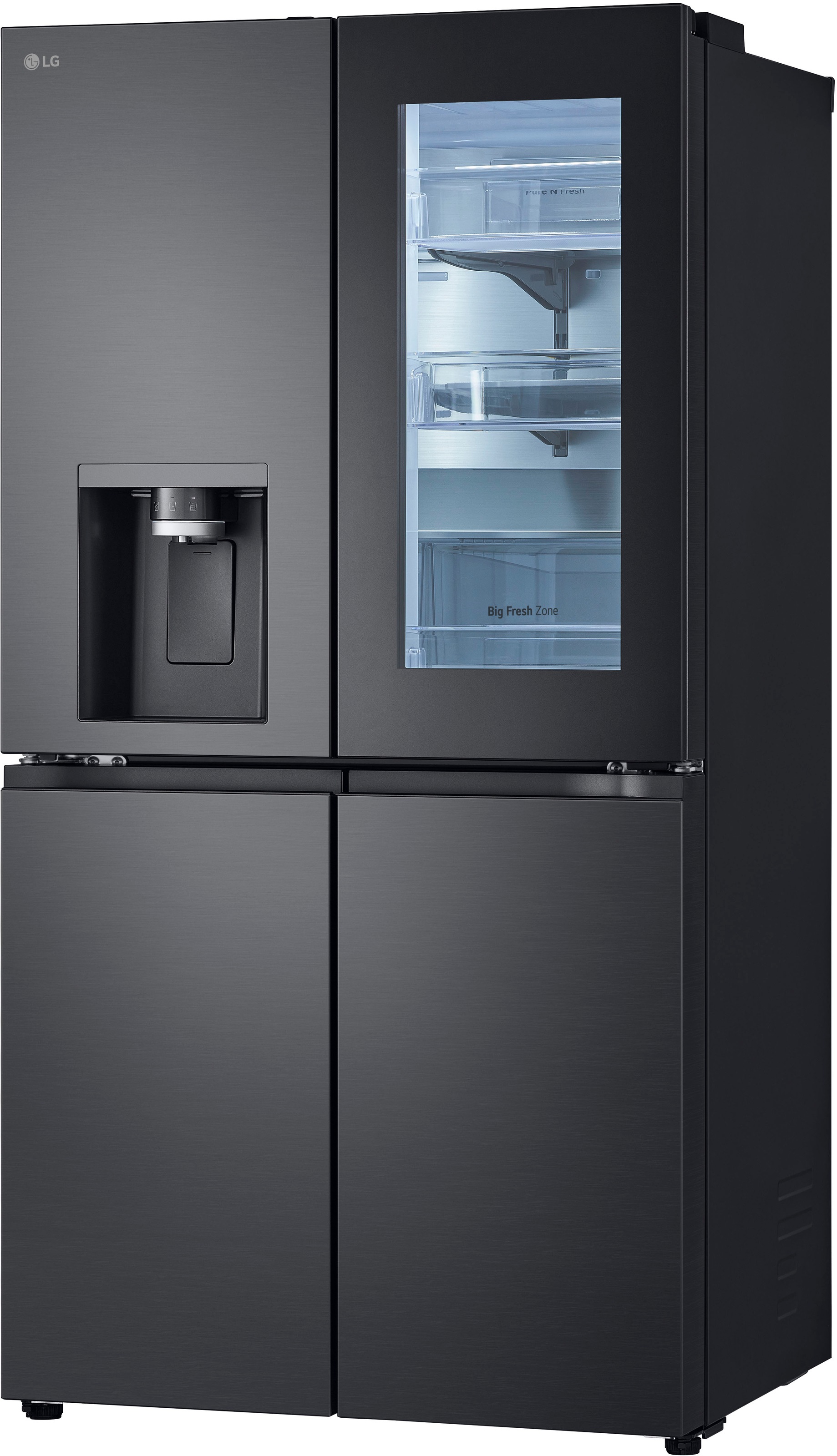 LG Multi Door InstaView® Multi-Door »GMG961NPKE« 179,2 cm hoch 91,4 cm breit