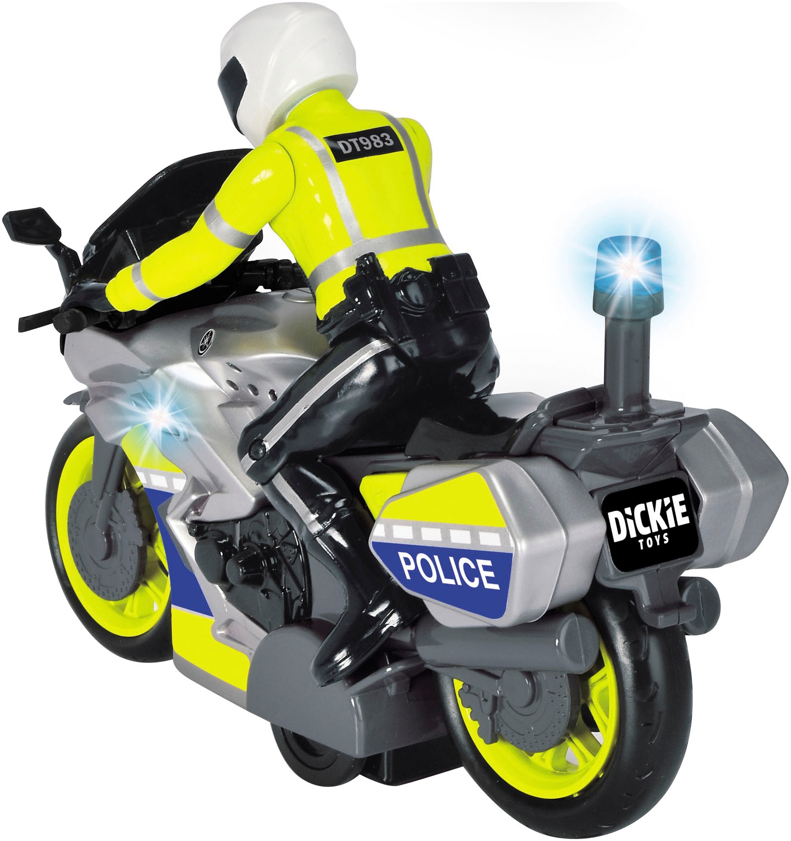 Dickie Toys Spielzeug-Motorrad »Police Bike«, mit Licht und Sound