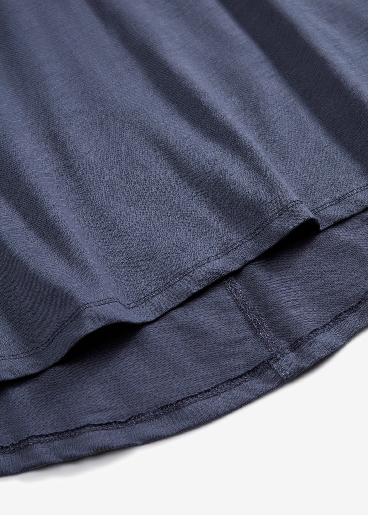 bonprix Langarmshirt »Langarmshirt aus reiner Baumwolle« lockere Passform, Langarm-Design, abgerundeter Saum, aus Baumwolle