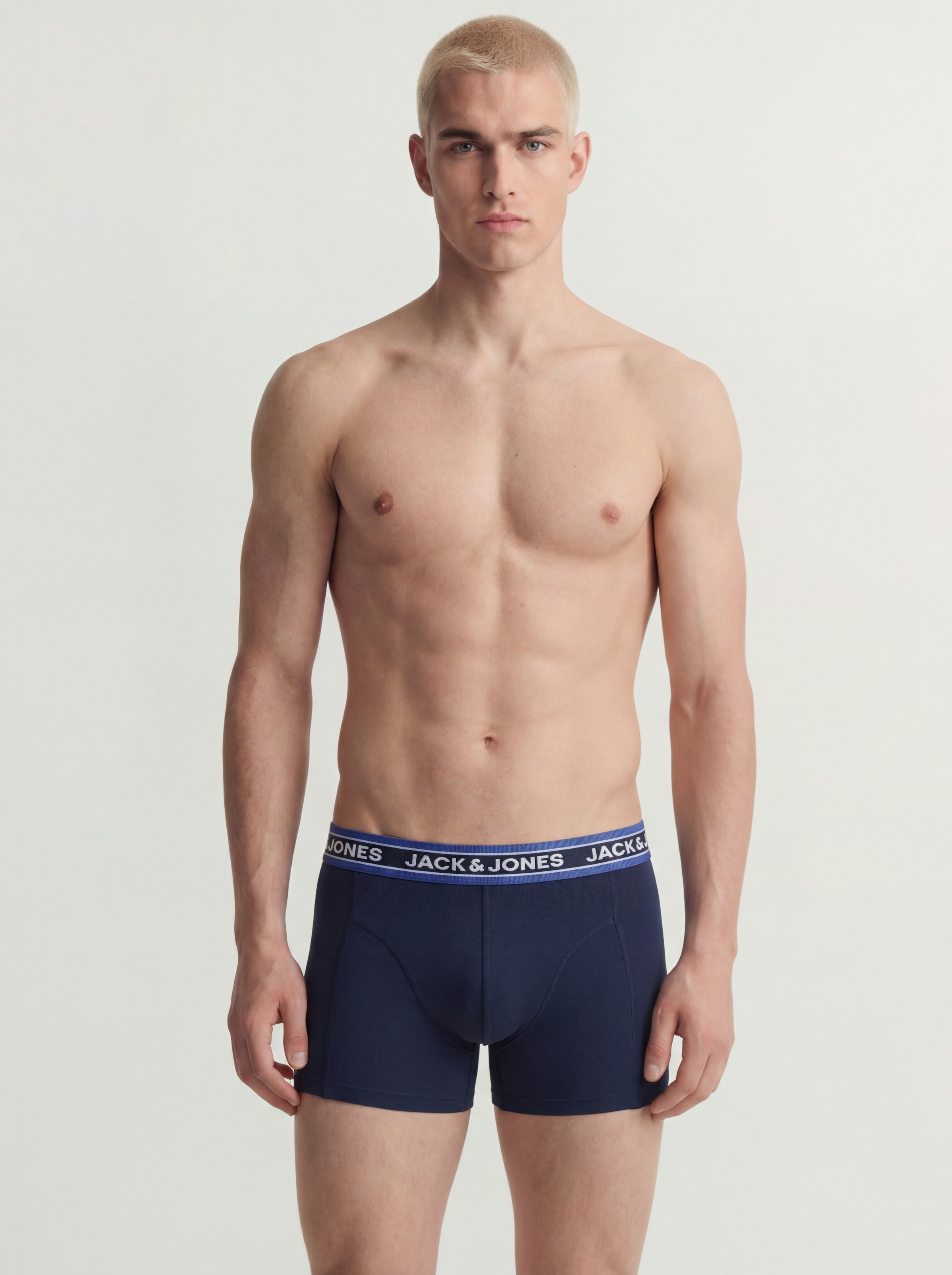 Jack & Jones Trunk »JACOLIVER TRUNKS 5 PACK NOOS« Packung, 5 Stk. Baumwollmischung, elastisches Bündchen