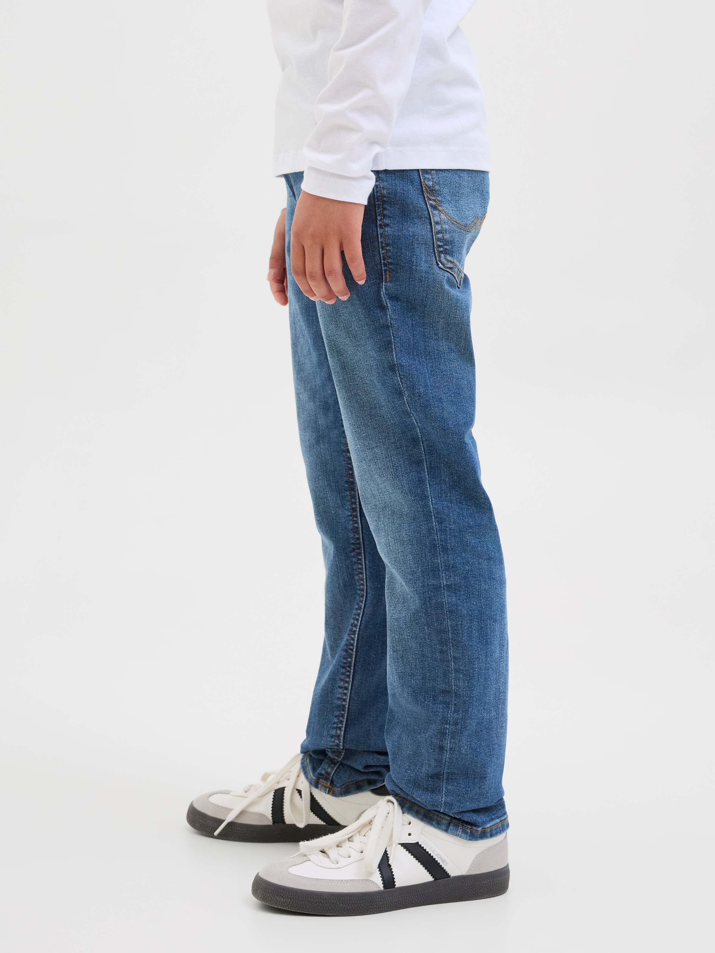 Jack & Jones Junior Slim-fit-Jeans »JJIGLENN JJORIGINAL SQ 902 NOOS JNR«