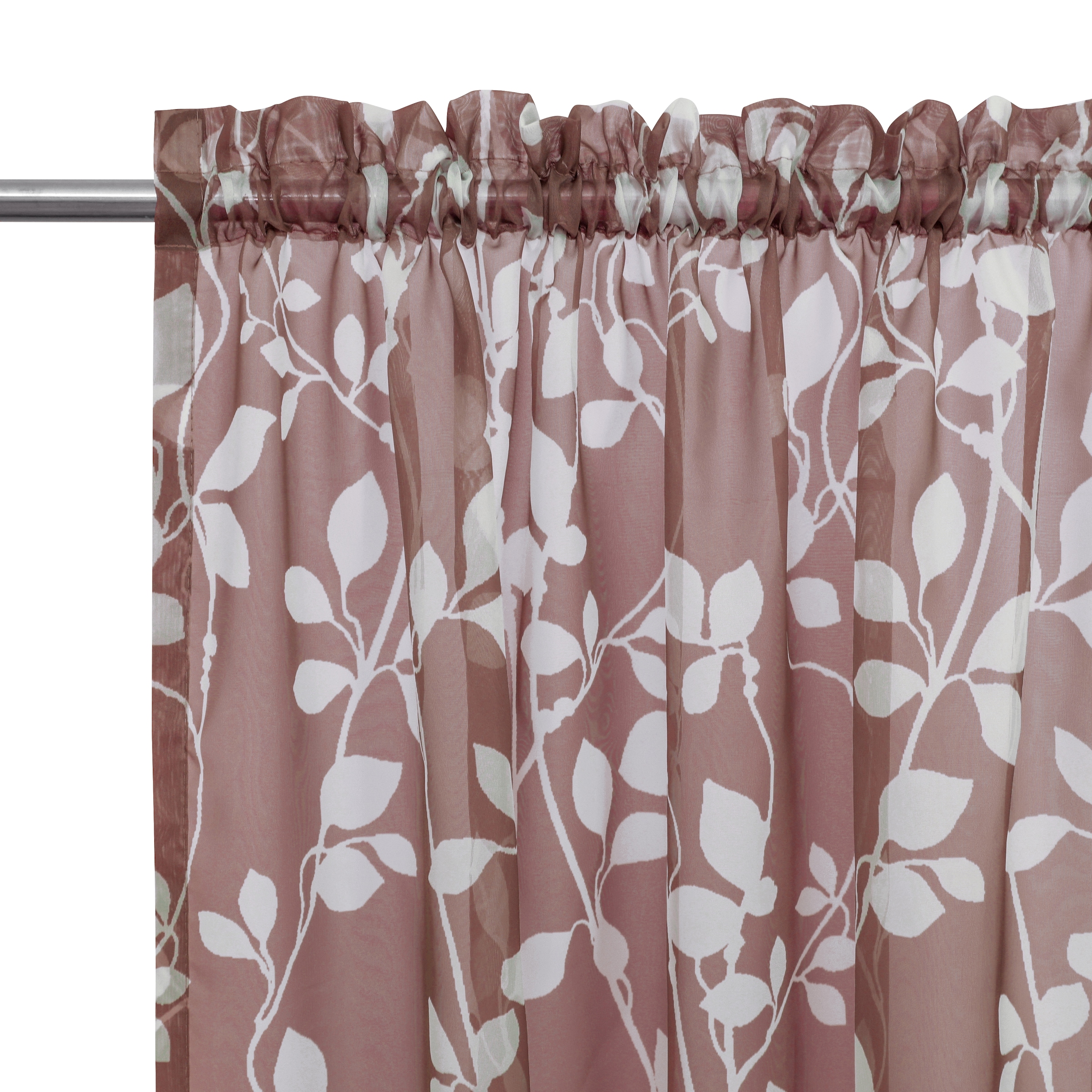 OTTO home Gardine »Issoire« Stangendurchzug 1 Stk. tlg. Wohnzimmer, Schlafzimmer, Esszimmer, gemustert, modern