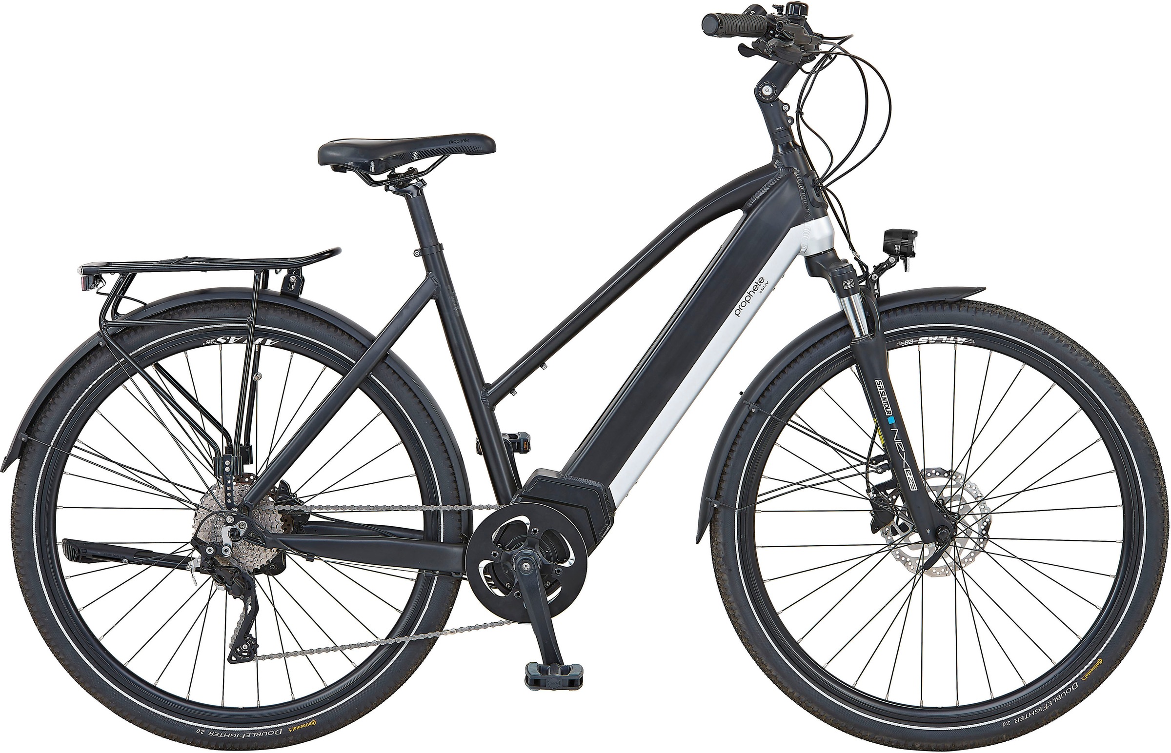 Prophete E-Bike »eSUV 23.ETS.15«, 10 Gang, Shimano, Deore Xt, Mittelmotor 250 W