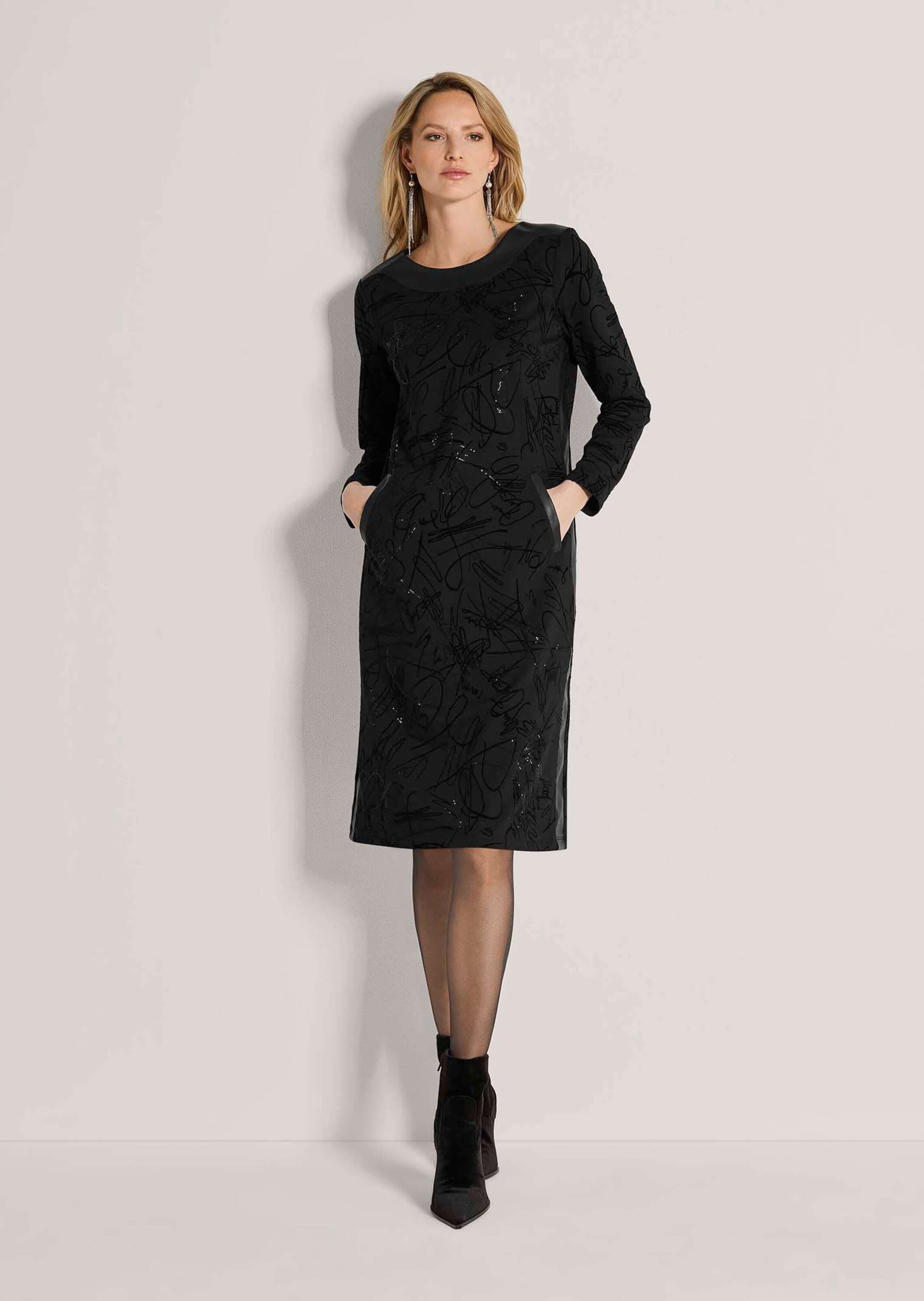 MADELEINE Midikleid »Kleid Sportiv-elegantes Kleid zum Schlüpfen« Ohne Tasche
