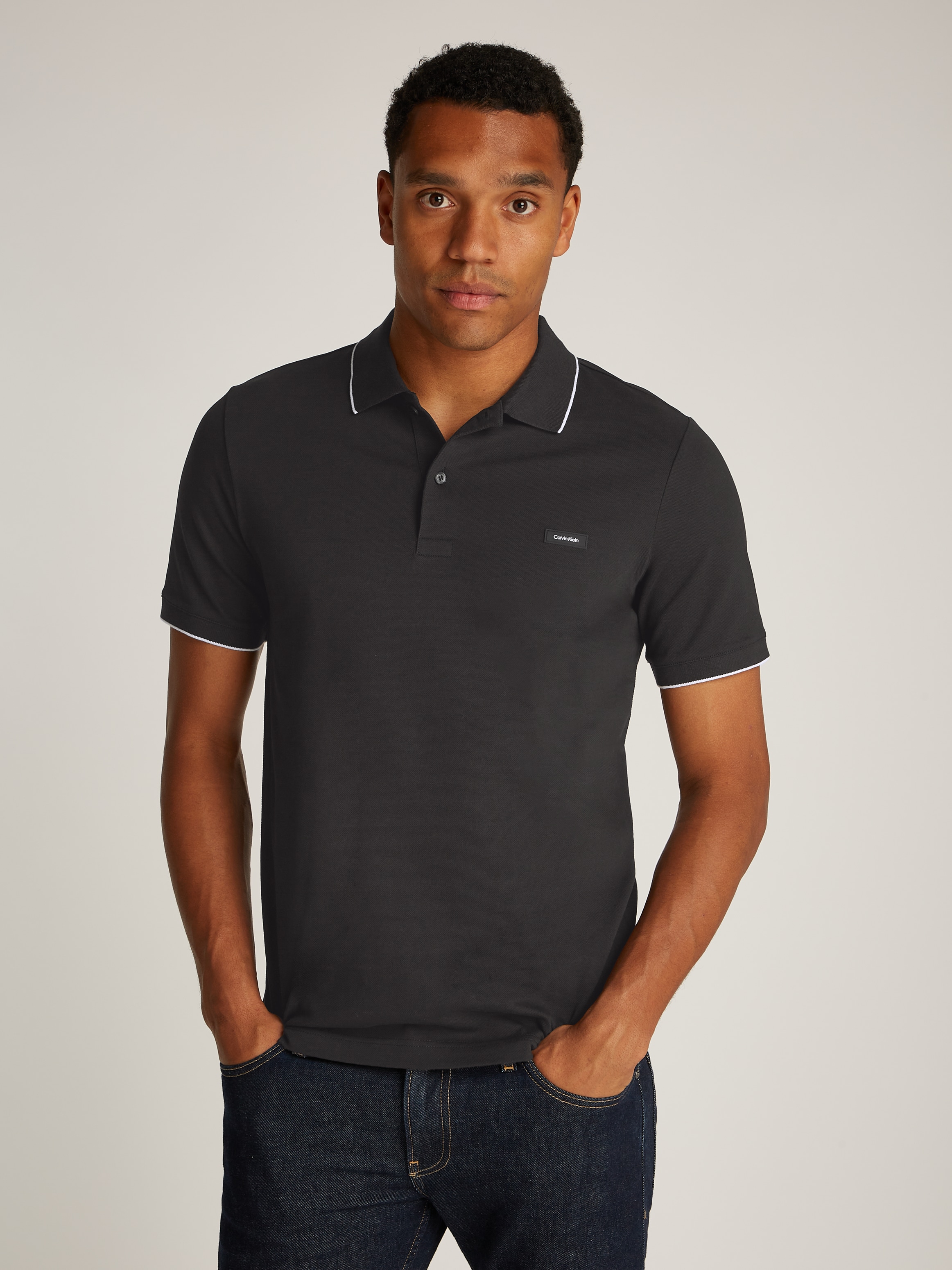 Poloshirt »STRETCH PIQUE TIPPING POLO«