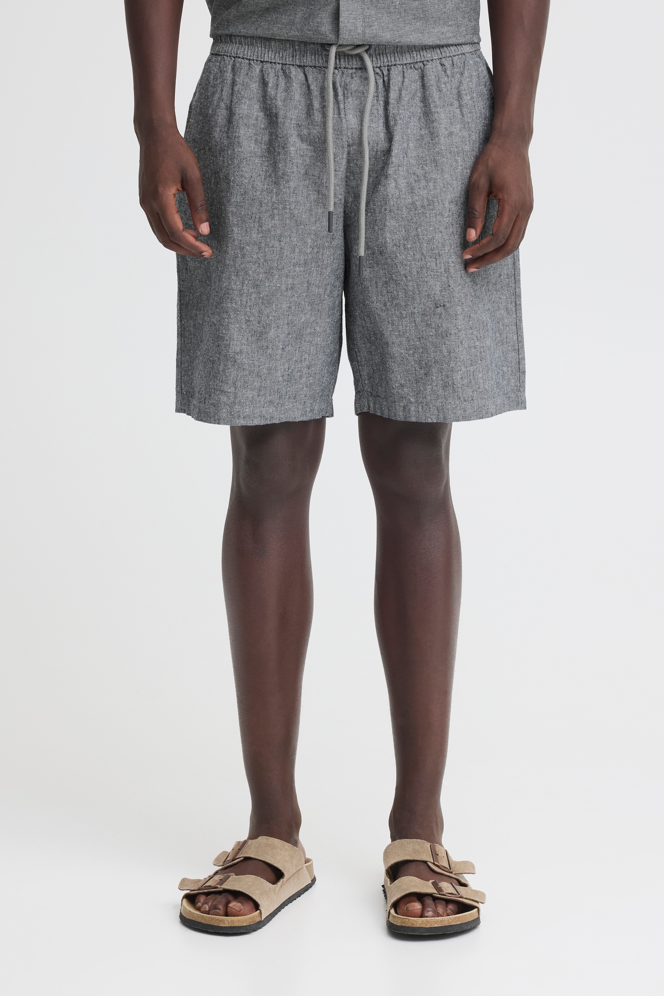Blend Bermudas »BHABAN LIN SHORTS PP NOOS«  in sommerlicher Leinen-Optik