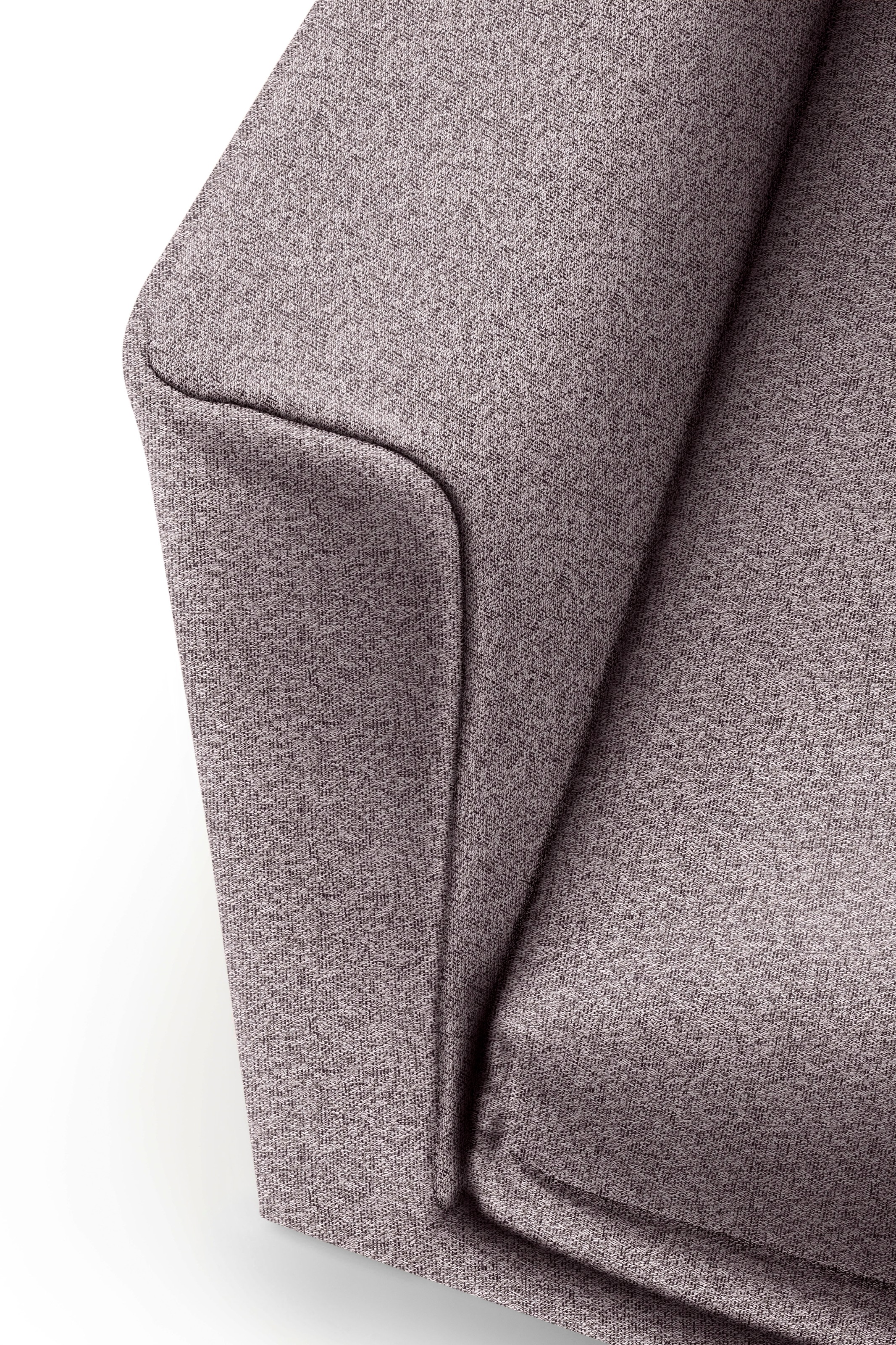 Creation BY ROLF BENZ 3-Sitzer »CR.414, Designsofa, edles Sofa, Loungesofa, Ledersofa, klares Design«, aus Leder oder Chenille, erstklassiger Sitzkomfort, legere Polsterung