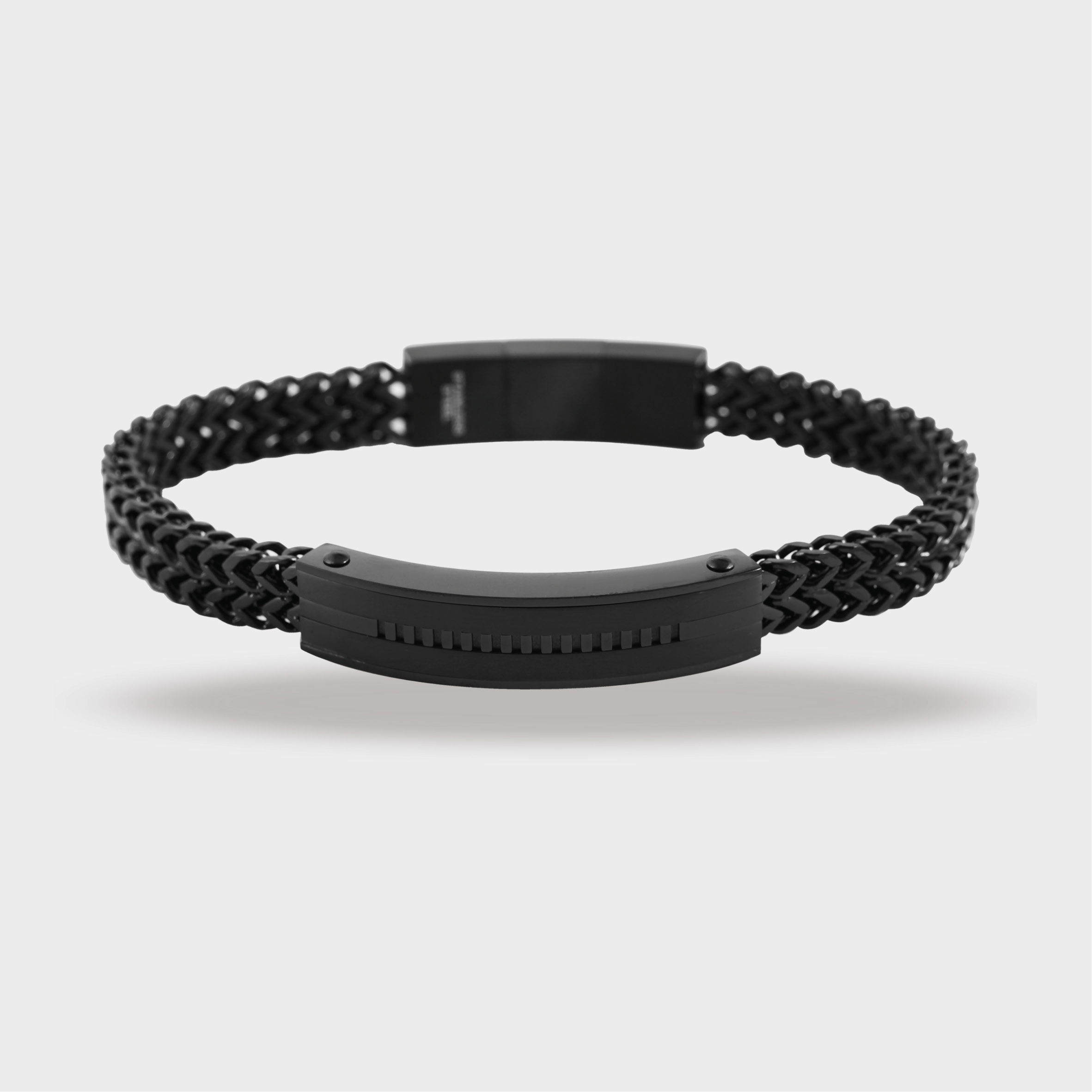 Adelia´s Panzerarmband »Unisex Armband ¿ Panzerarmband aus Edelstahl 22,5 cm«