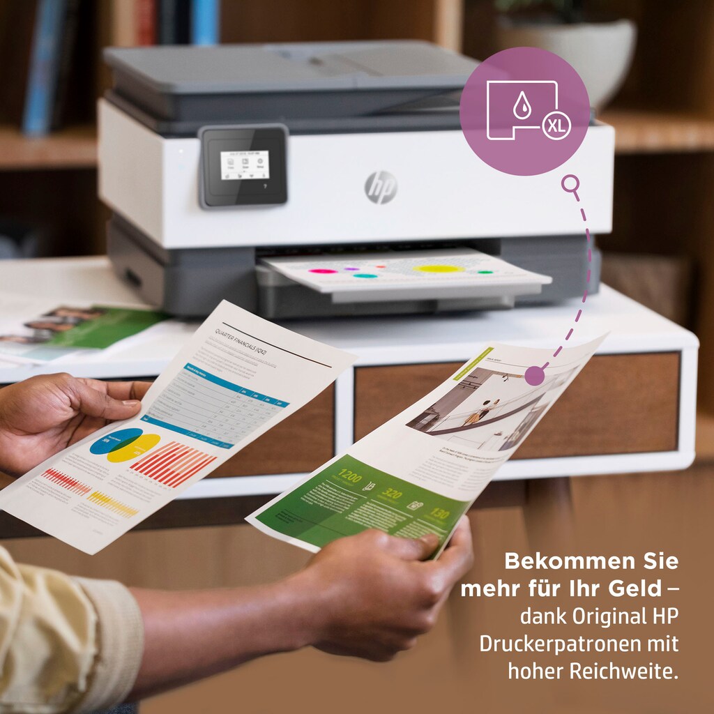 HP Multifunktionsdrucker »OfficeJet 8012e AiO A4 color 18ppm«, HP+ Instant Ink kompatibel