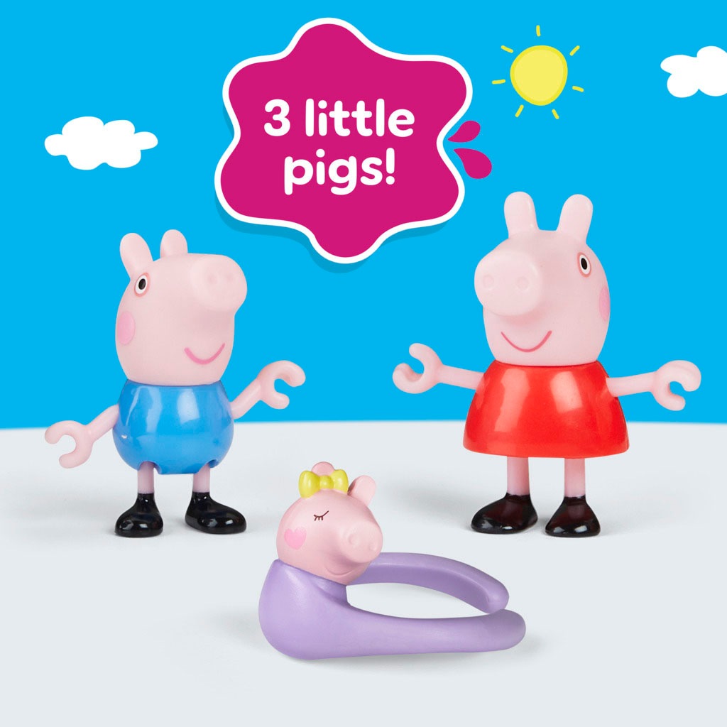Hasbro Spielfigur »Peppa Pig Peppas fünfköpfige Familie«