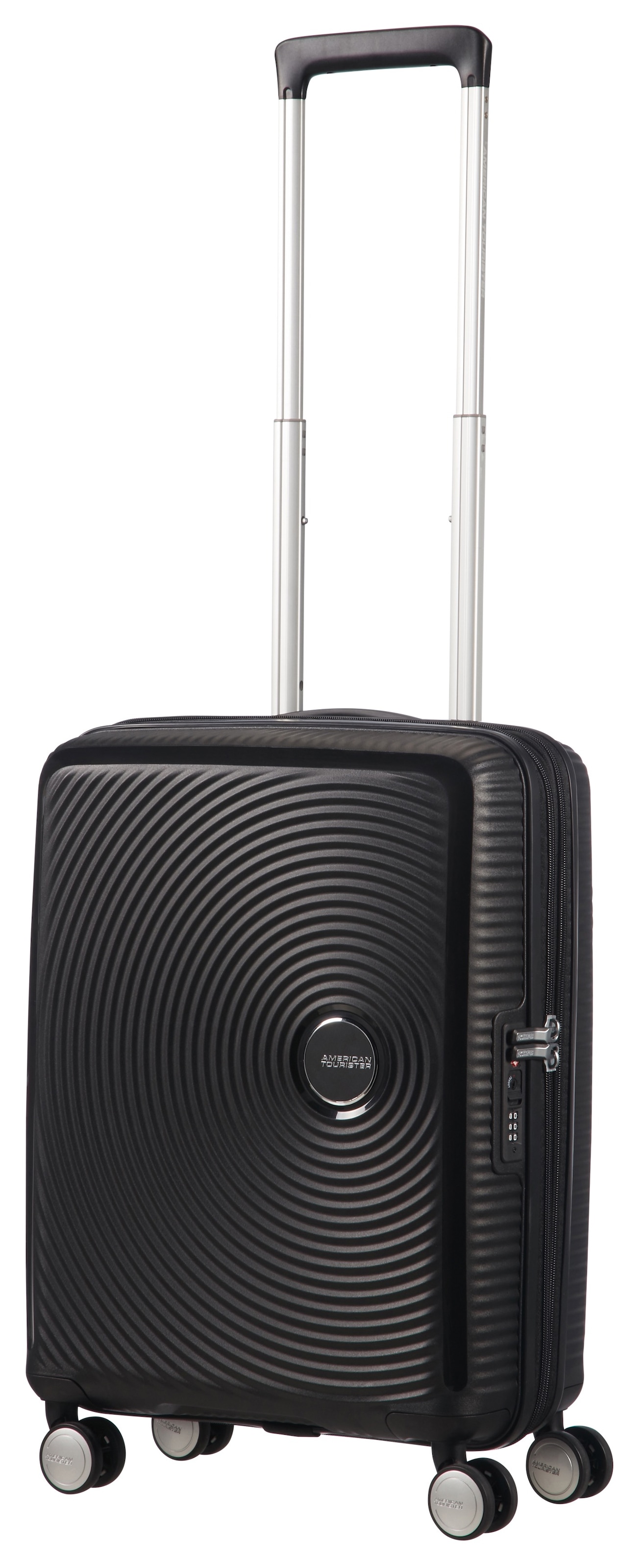 American Tourister® Hartschalen-Trolley »SOUNDBOX 55«, 4 Rollen, Koffer Reisegepäck Handgepäck-Koffer TSA-Zahlenschloss