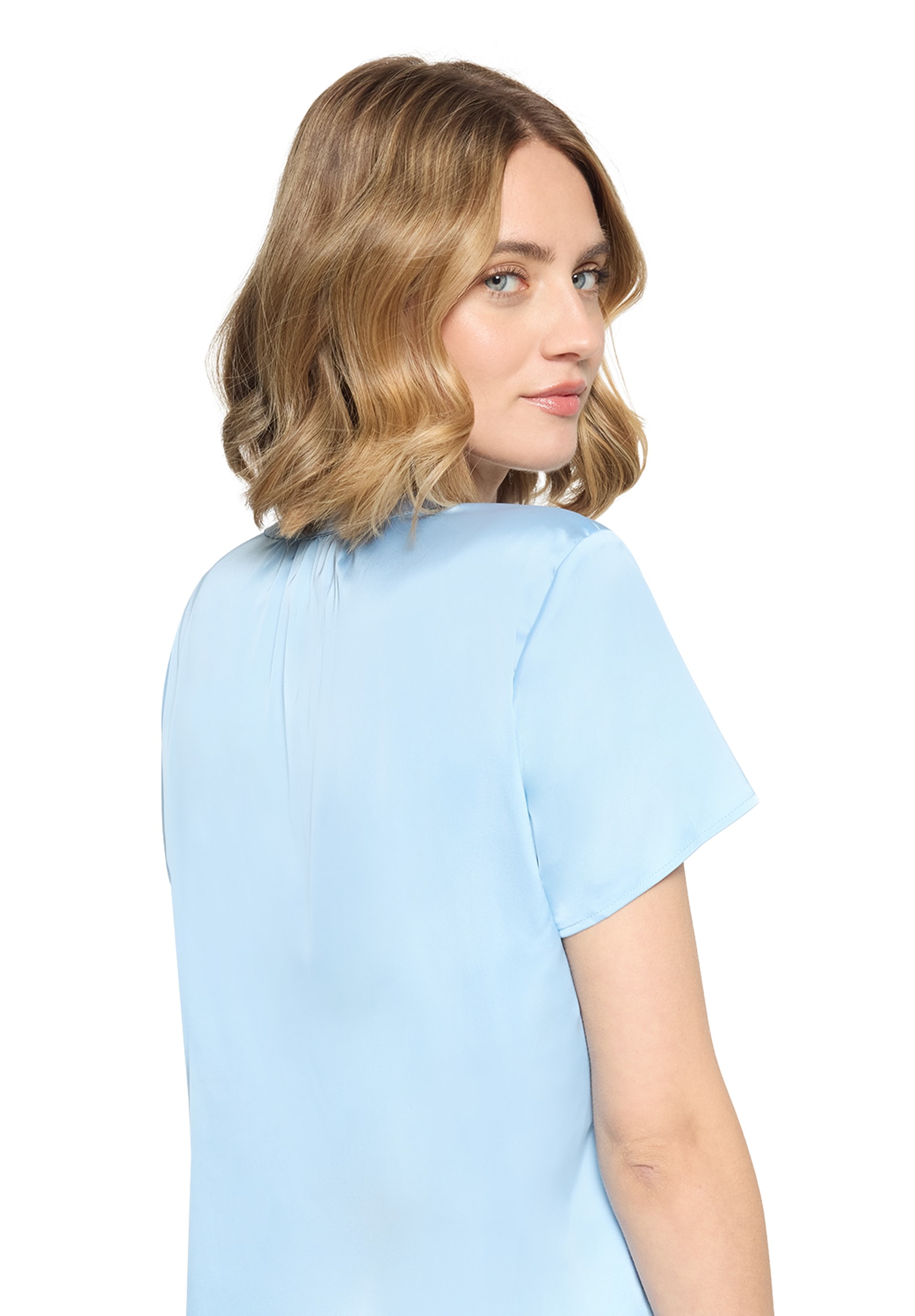 Betty Barclay Satinbluse »Satin-Bluse kurzarm«