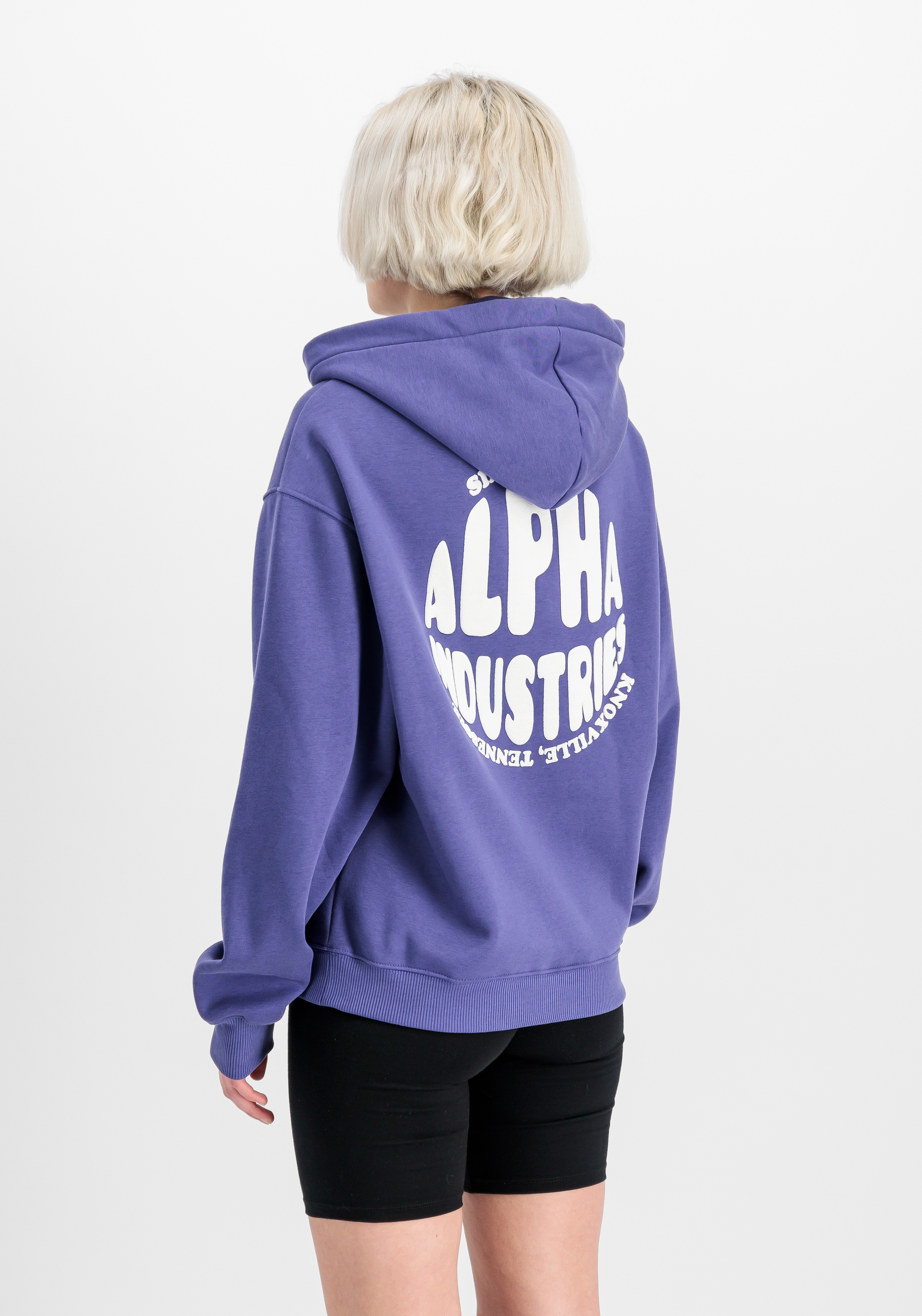Alpha Industries Hoodie »Alpha Industries Women - Hoodies Logo Hoodie Backprint W«