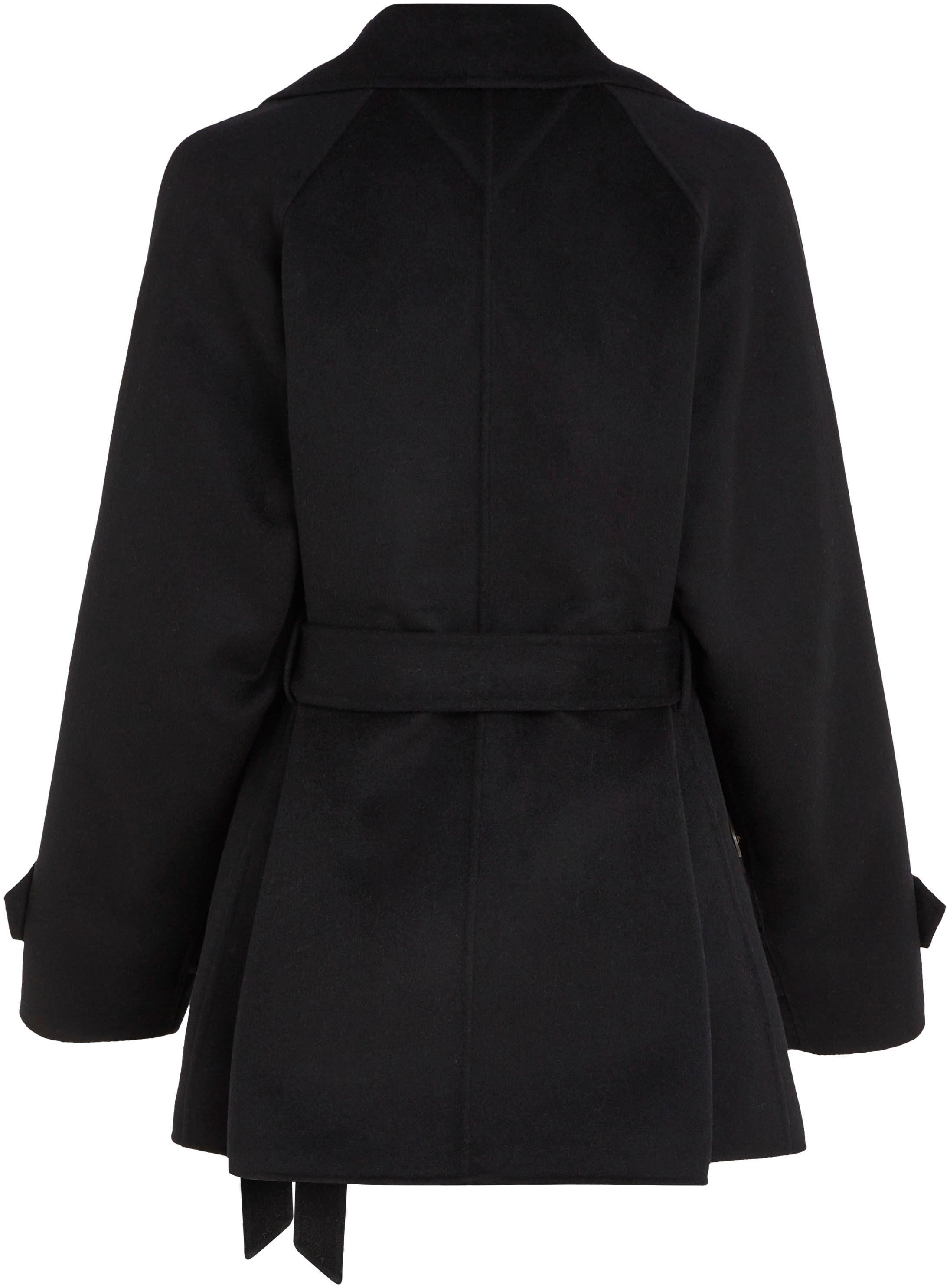 Tommy Hilfiger Kurzmantel »DF WOOL BLEND SHORT TRENCH«, mit Bindegürtel