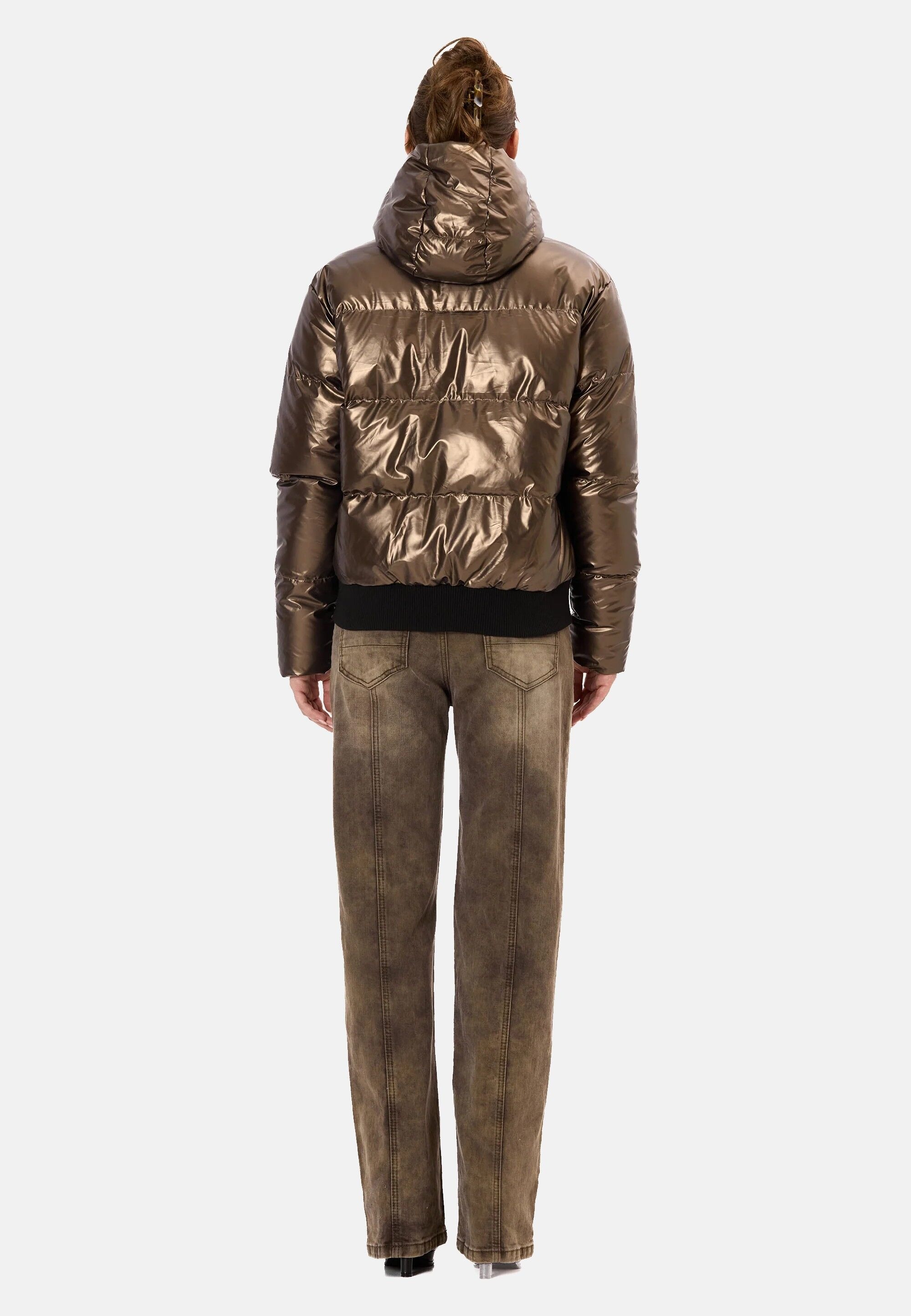 Cipo & Baxx Winterjacke »Cipo & Baxx Winterjacke WM141« mit Kapuze Funktion trifft Stil für frostige Tage
