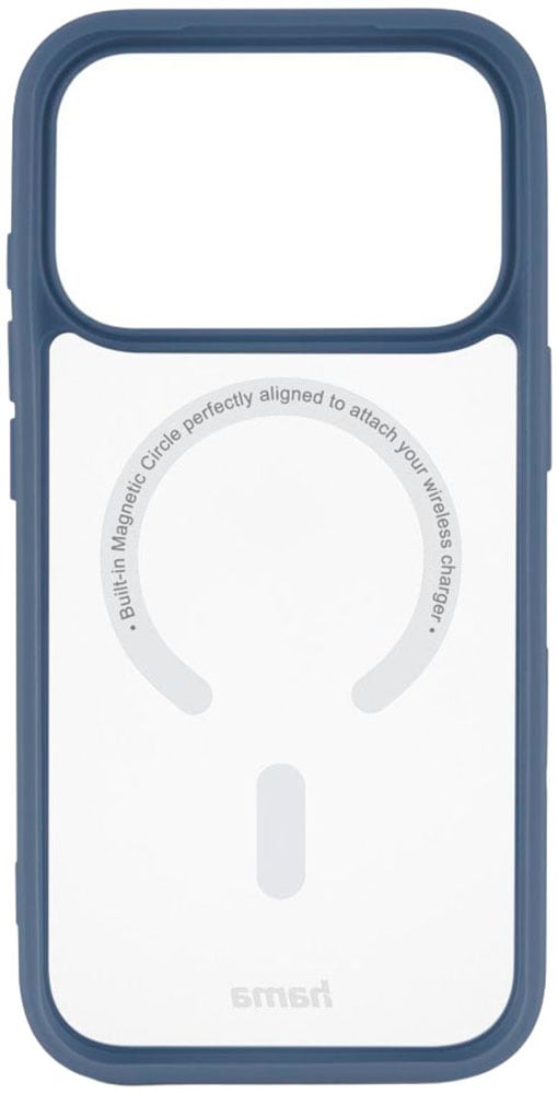 Hama Smartphone-Hülle »Handyhülle für Apple iPhone 17 Pro Max 18 Pro Max mit Magnetring« Smartphones Magnetisch, Farbkontrast, Kamerataste abgedeckt, rutschhemmend